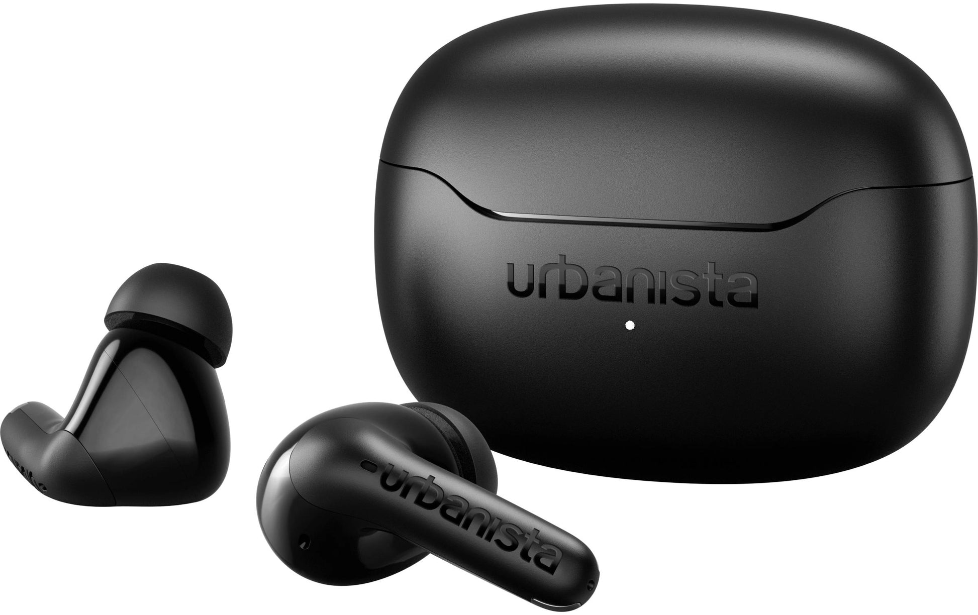 Urbanista Palemo TWS In-Ear – ANC, BT, mit Ladecase, Schwarz