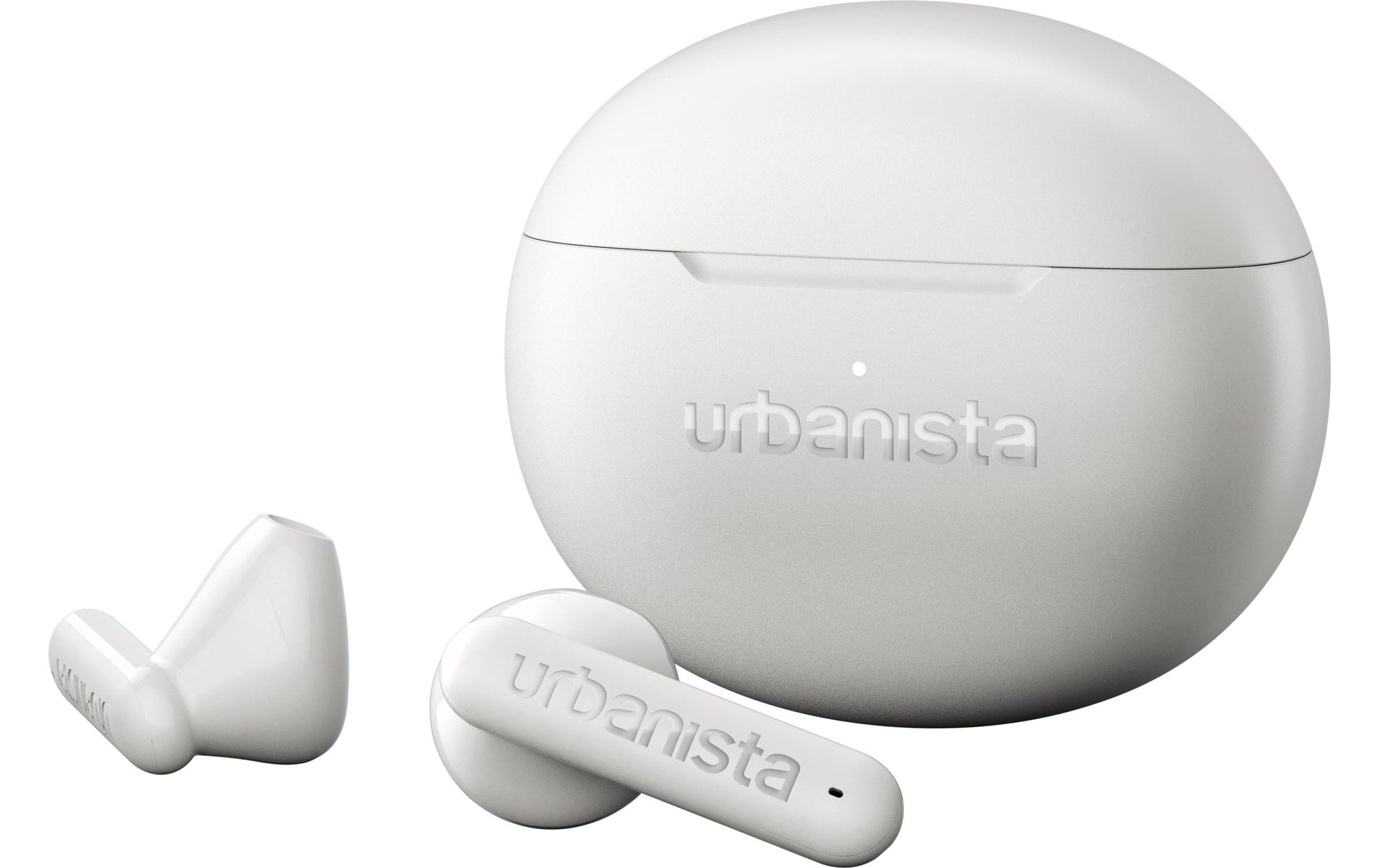 Urbanista Austin 2 TWS In-Ear – ANC, mit Ladecase, Weiss, BT 6.0