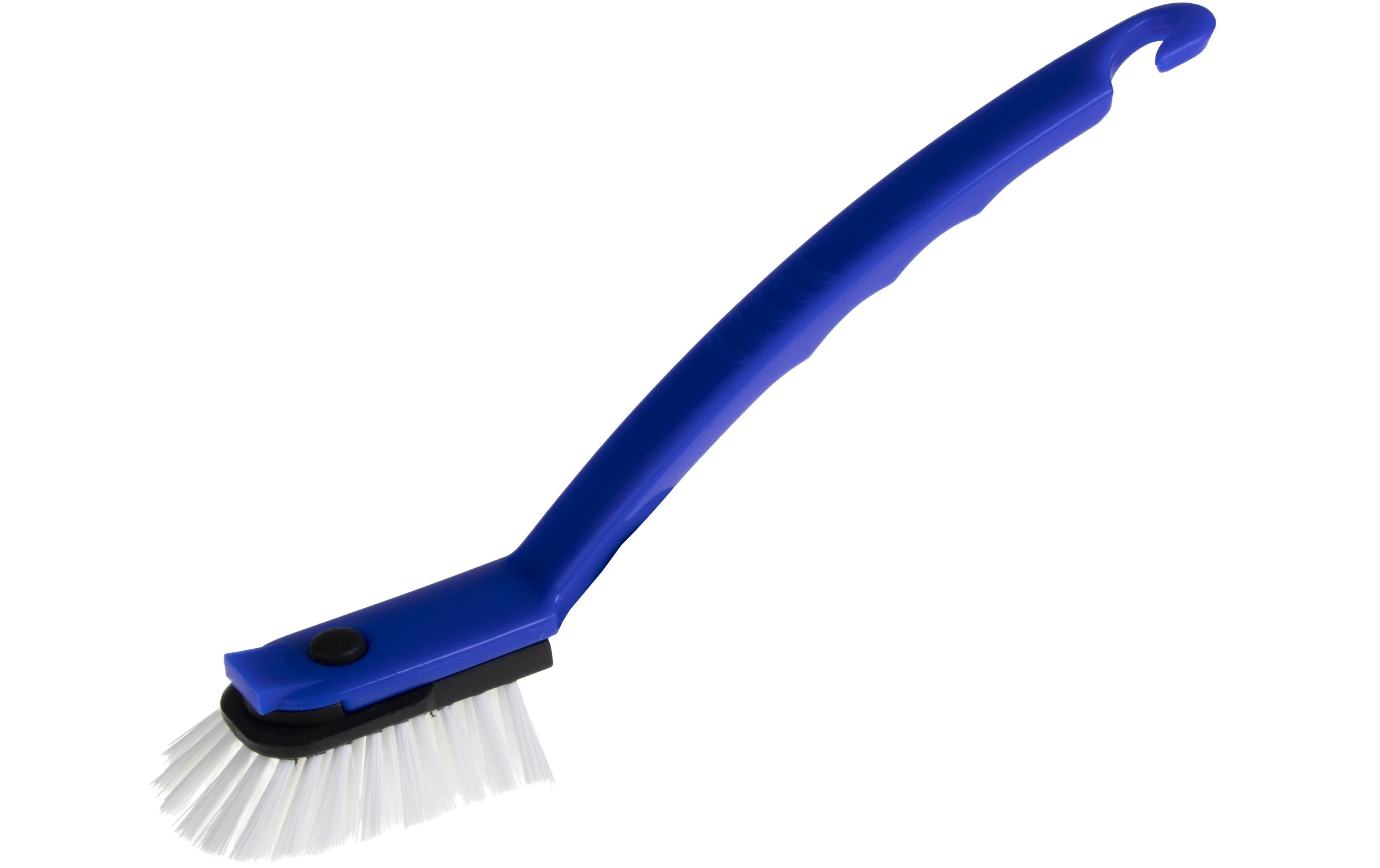 Edi Baur Abwaschbürste Super Tip – Nylon, Blau, Auswechselbarer Kopf