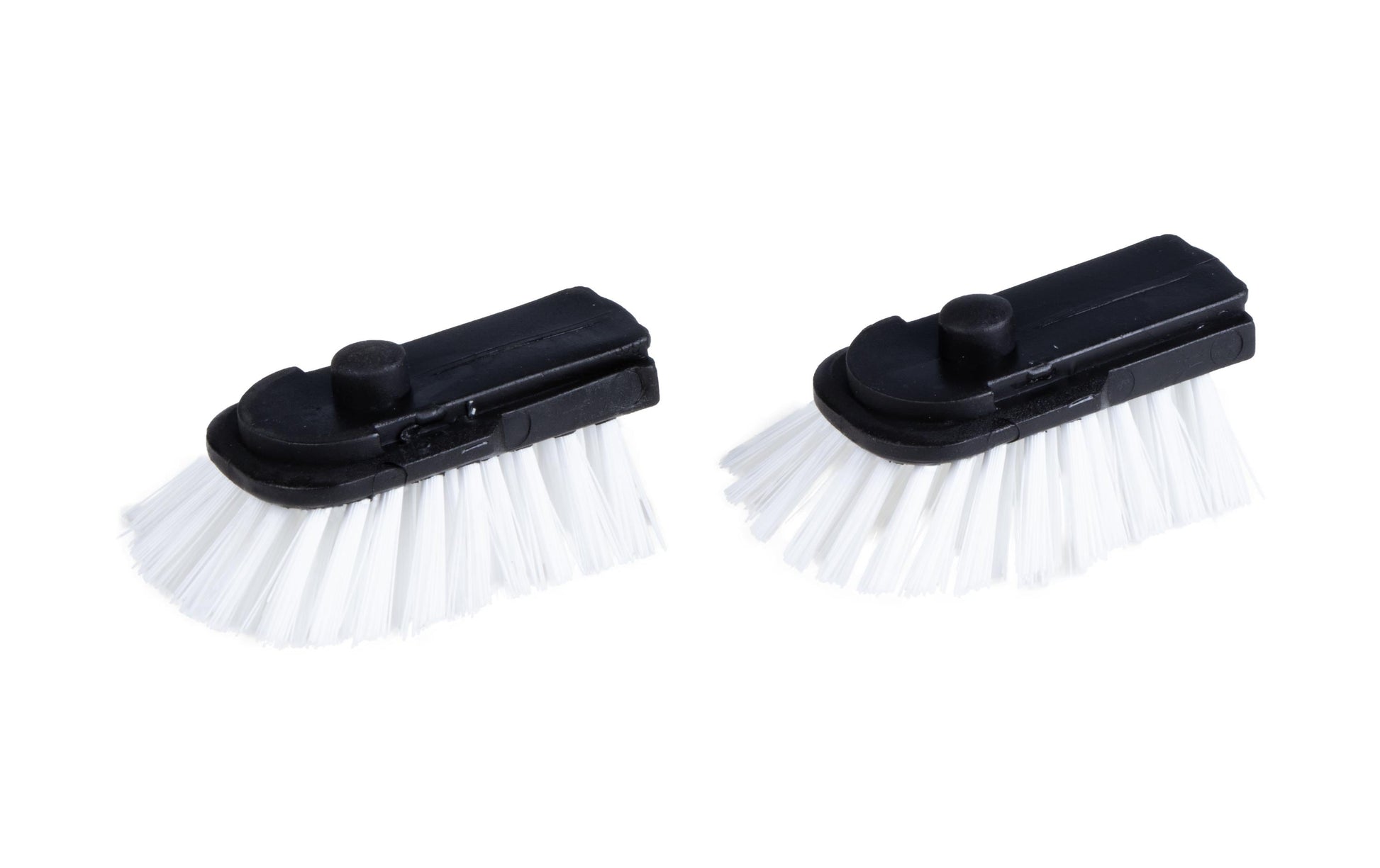 Edi Baur Ersatzkopf Super Tip – Nylon, Polypropylen (PP), Schwarz/Weiss, 2er-Set