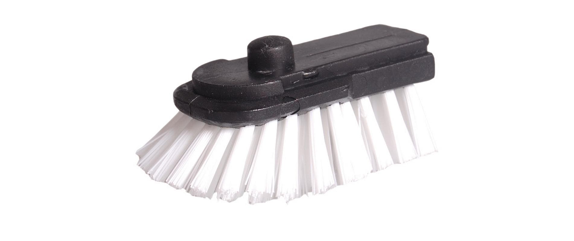 Edi Baur Ersatzkopf Super Tip – Nylon, Polypropylen (PP), Schwarz/Weiss, 2er-Set