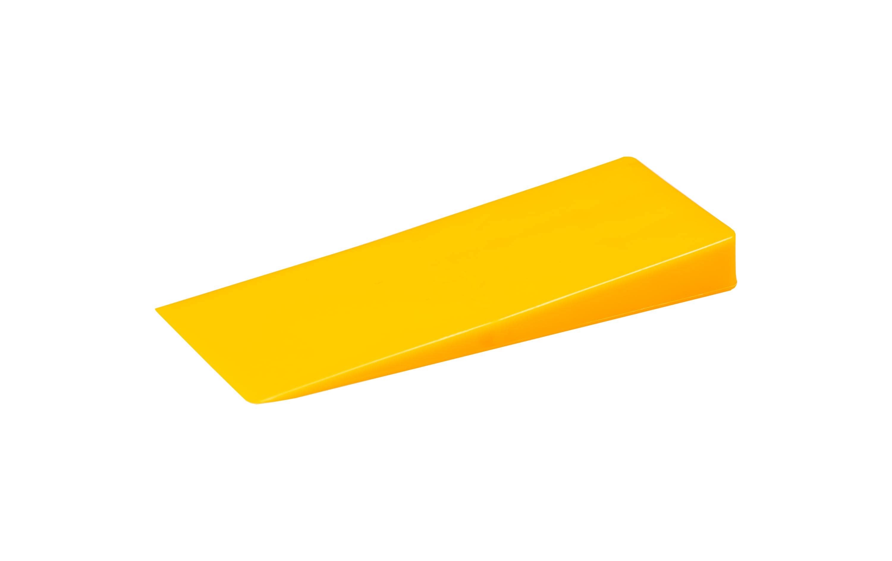 Edi Baur Türstopper – ABS – Gelb – 150 × 55 × 17 mm
