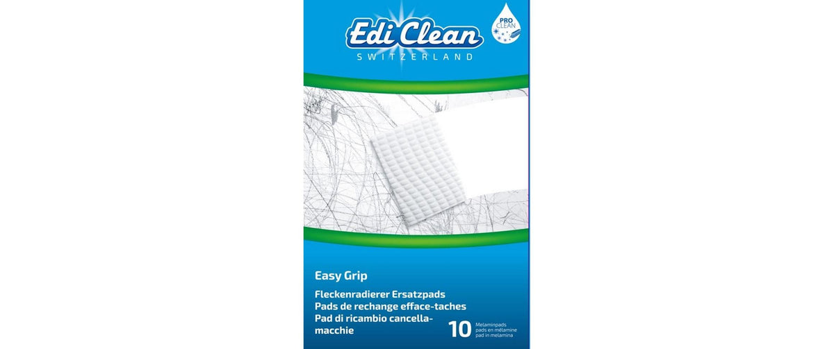 Edi Baur Sonstiges – Fleckenradierer Easy Grip Ersatz, 10 Stk., Melamin, weiss