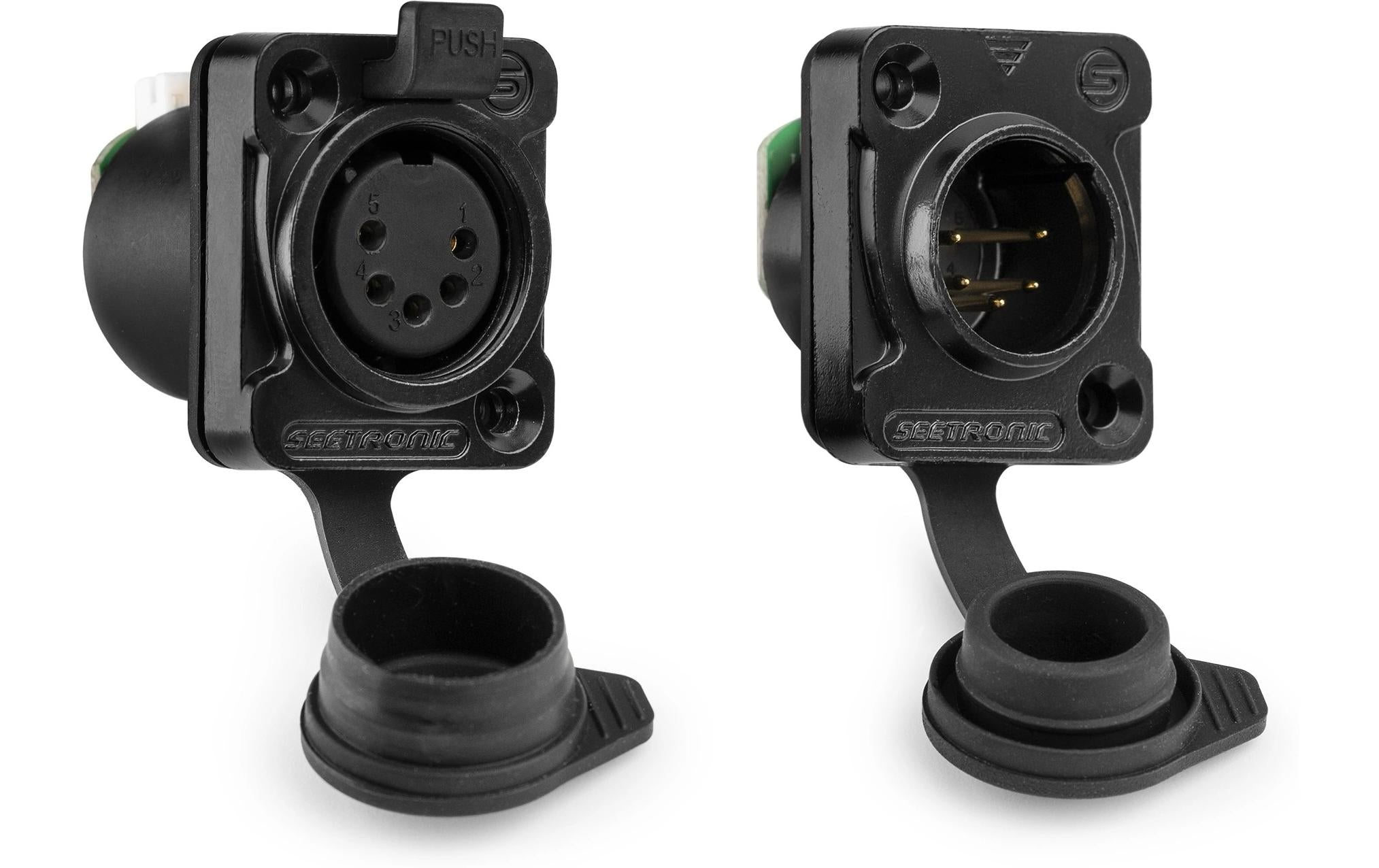 PD Connex CX111-A Adapter 3-Pin DMX zu 5-Pin DMX – XLR, IP65