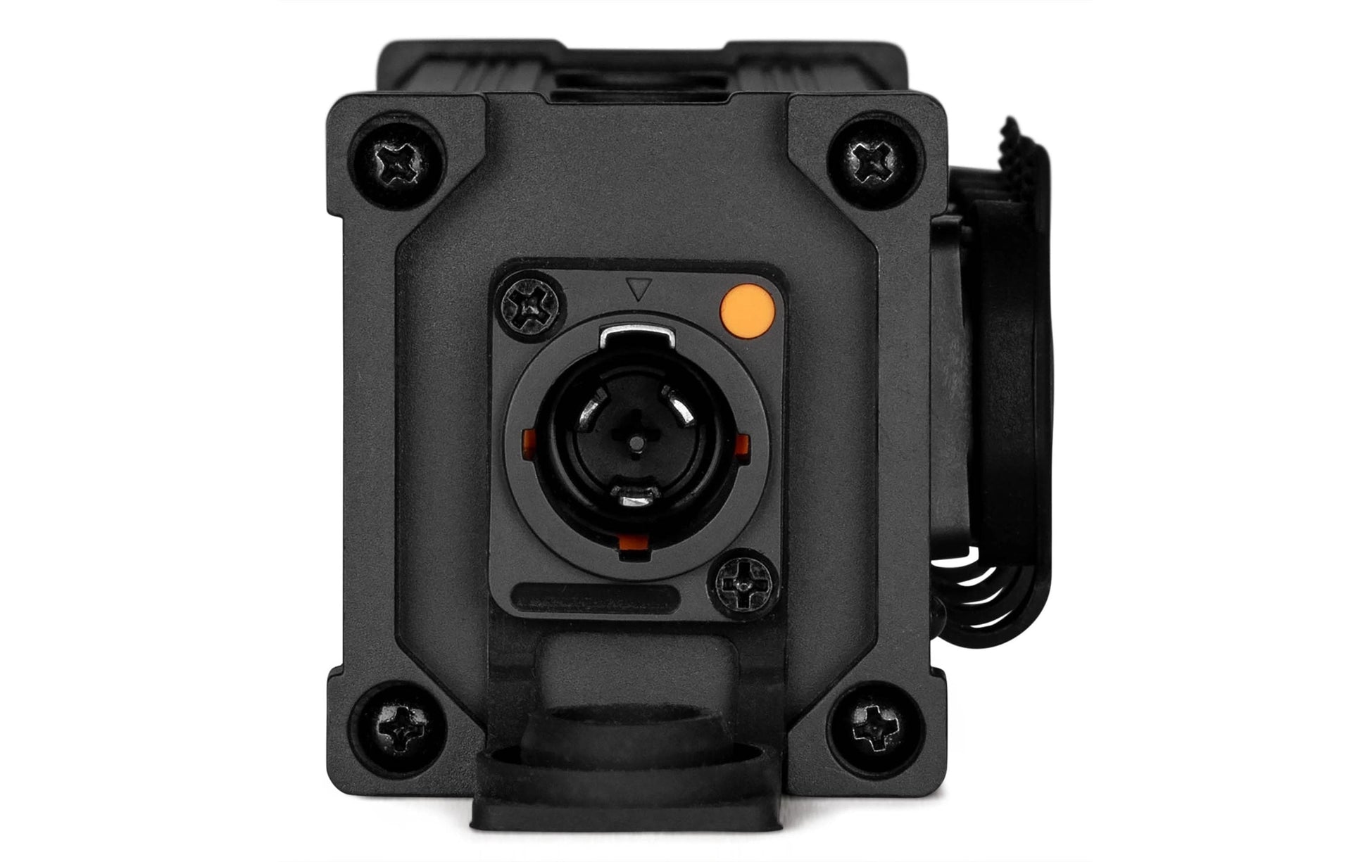 PD Connex Steckdosenleiste, 5×Powercon TR-Out, mit 5 Schaltern, Eingang Powercon TR-In – schwarz