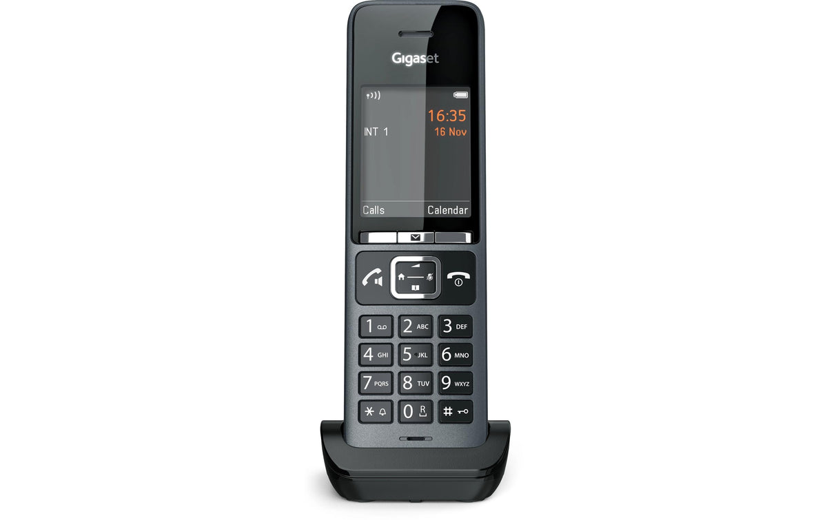 Gigaset Pro N530 IP + C600H – DECT-Telefon mit Basis, 8 SIP-Konten, max. 8 Handteile, PoE, RJ-45, weiss