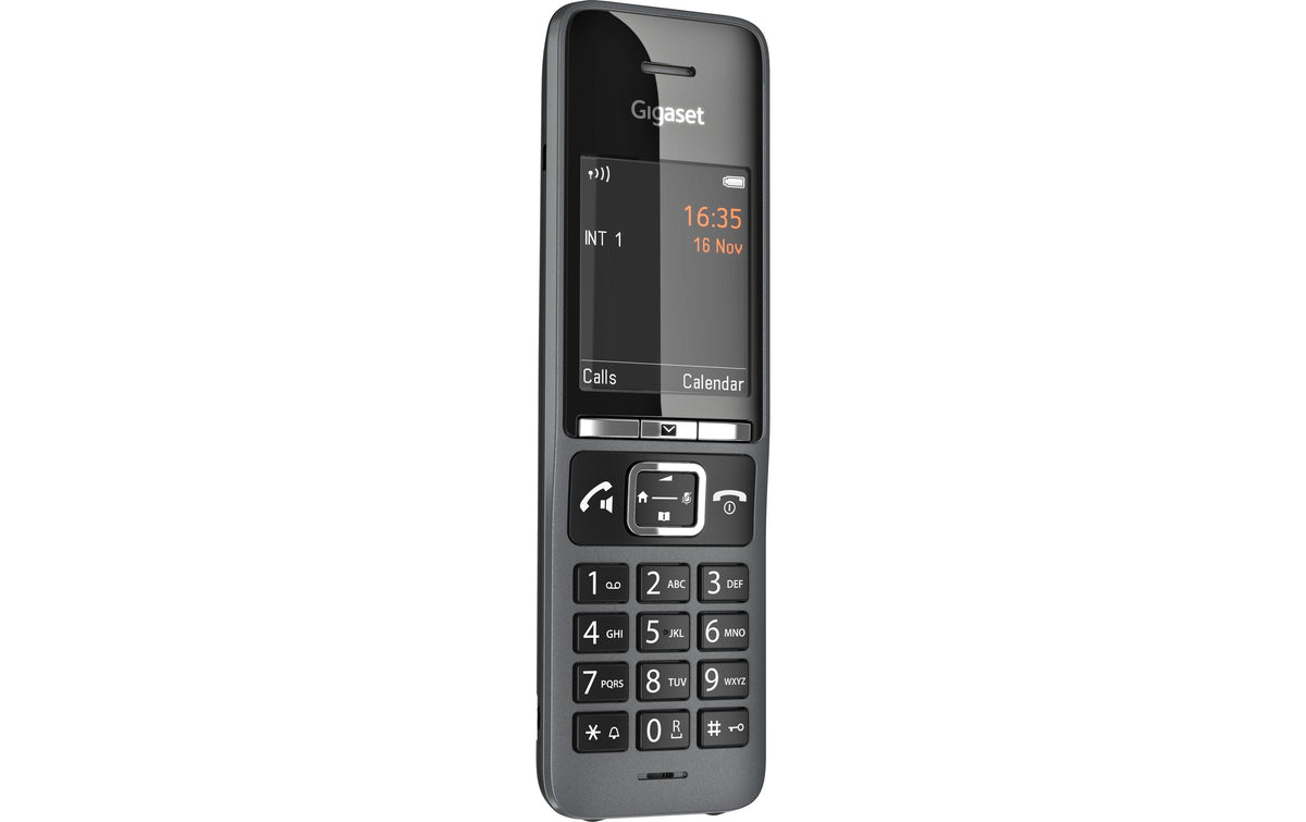 Gigaset Pro N530 IP + C600H – DECT-Telefon mit Basis, 8 SIP-Konten, max. 8 Handteile, PoE, RJ-45, weiss