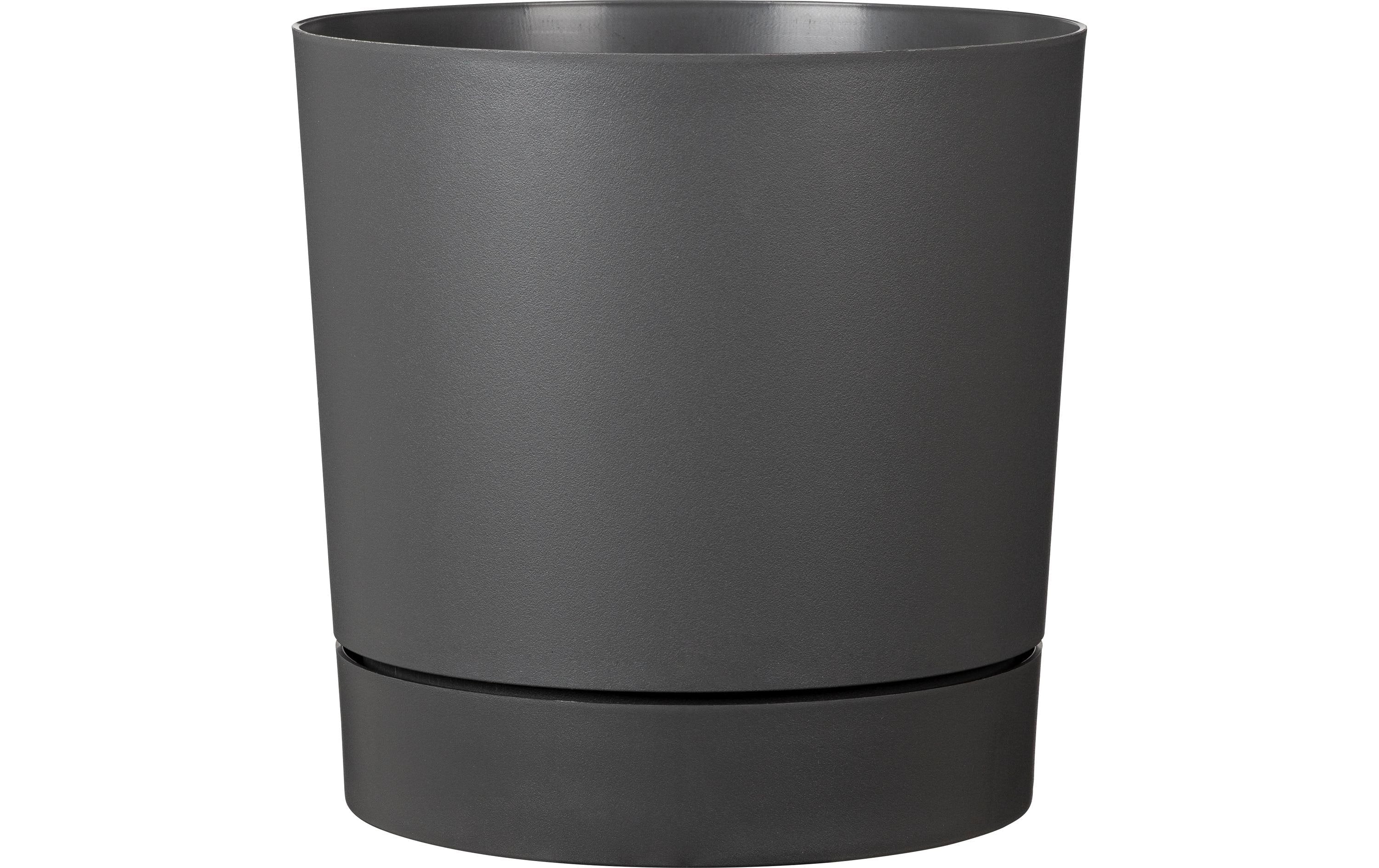 Scheurich PLANO+ Pflanzgefäss – 32 l – Kunststoff, grau
