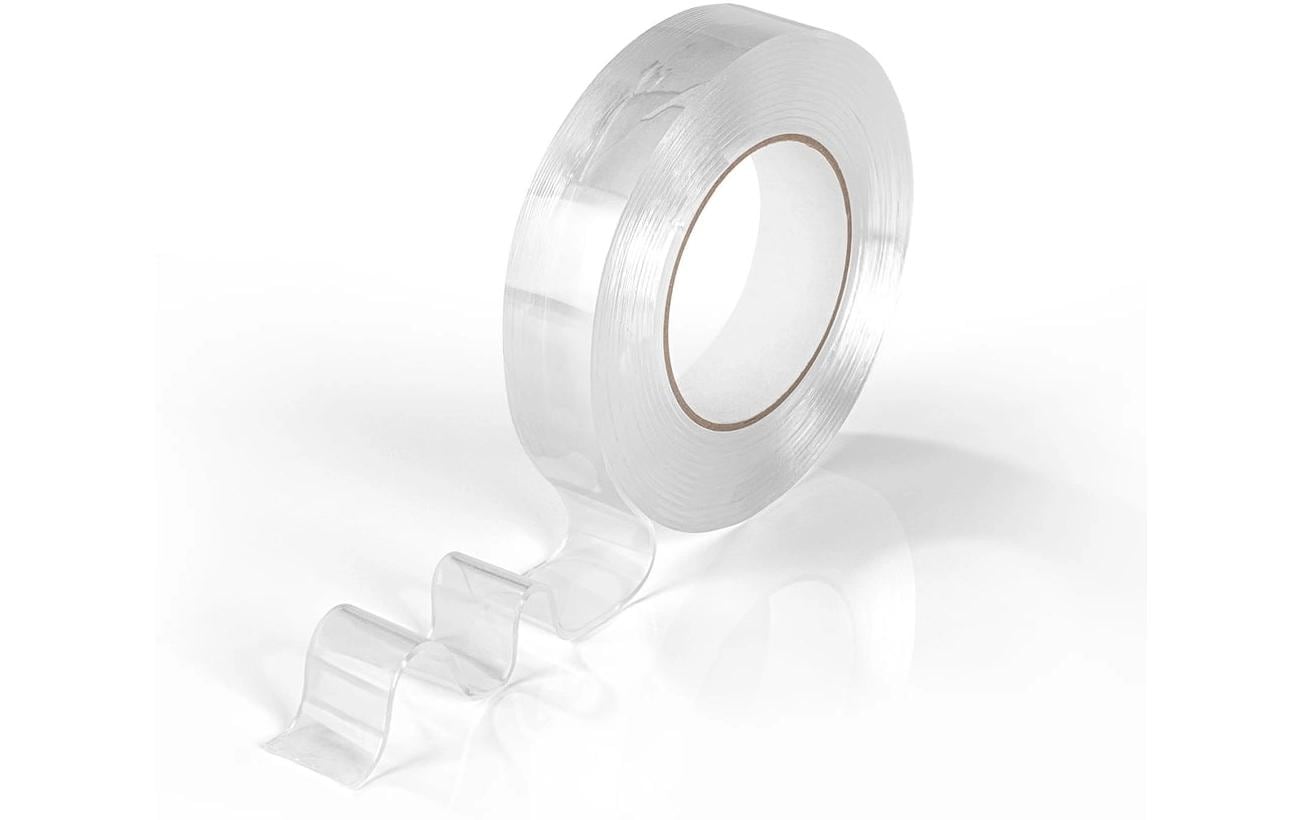Easymaxx Montageband spurenlos – 30 mm × 5 m, transparent