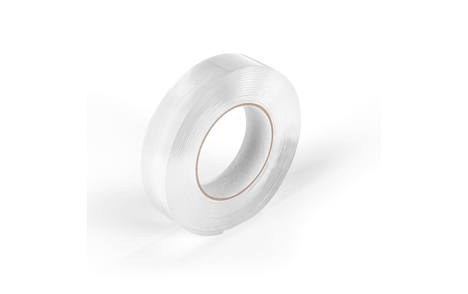 Easymaxx Montageband spurenlos – 30 mm × 5 m, transparent