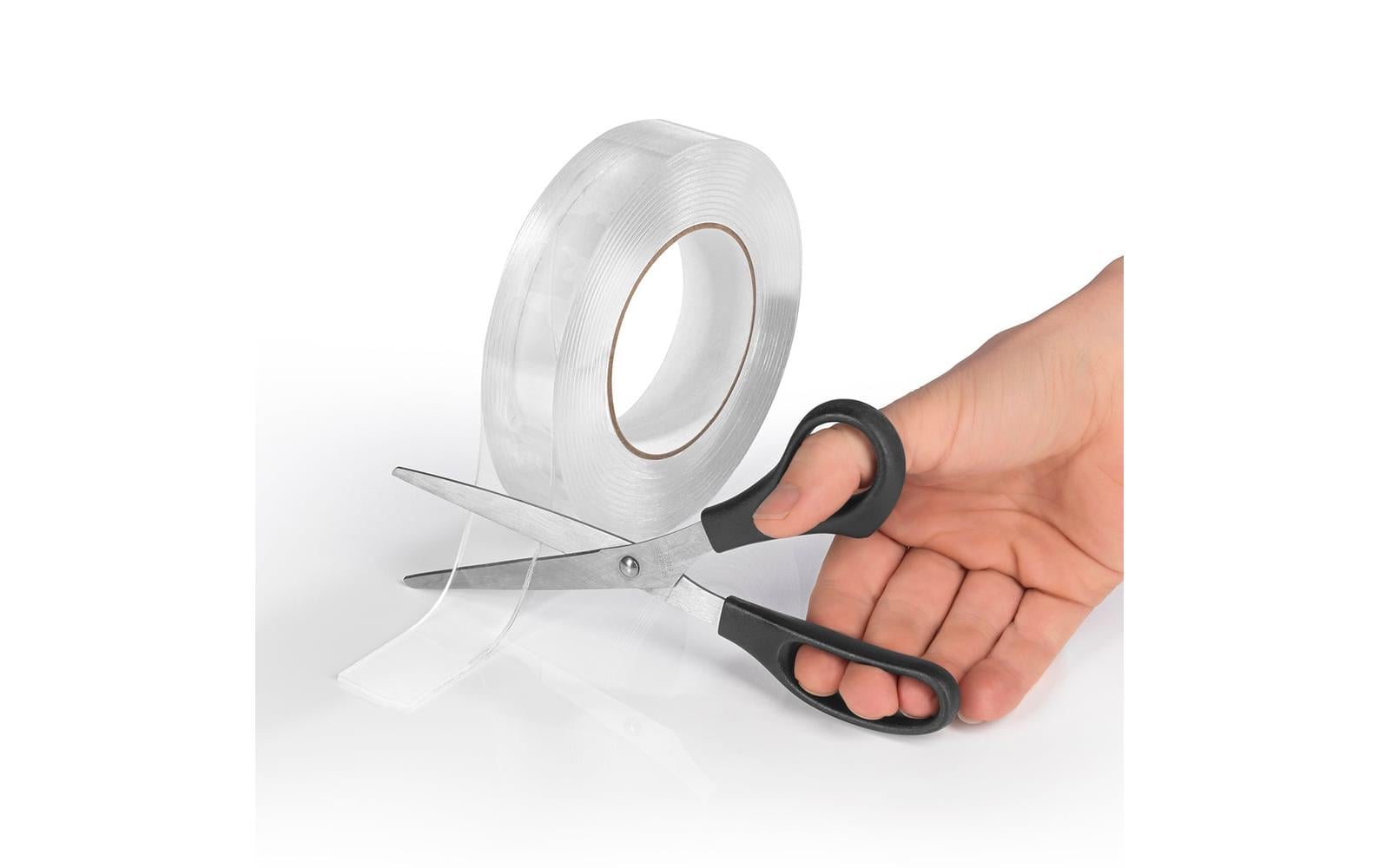 Easymaxx Montageband spurenlos – 30 mm × 5 m, transparent