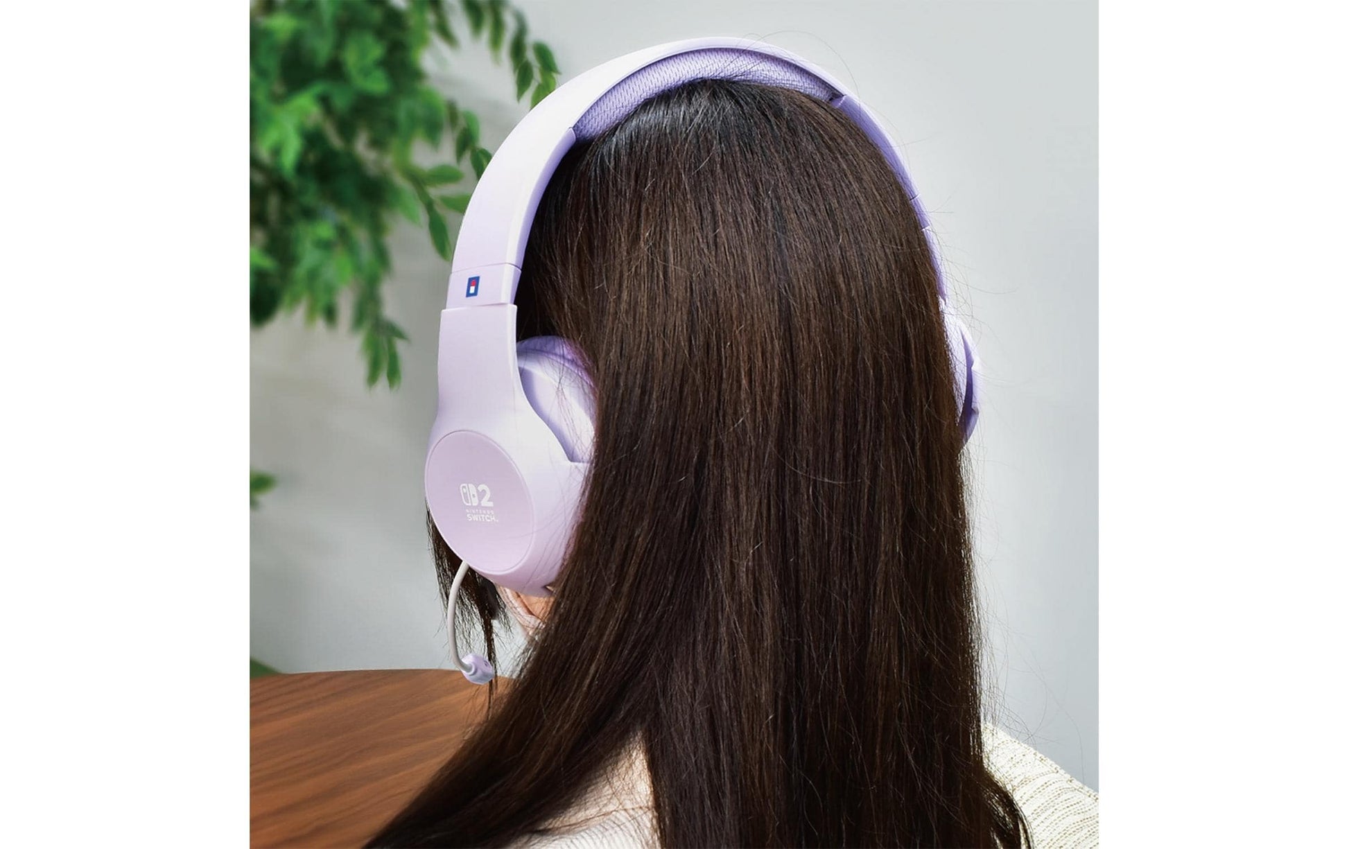Hori Cozy Lavender Gaming-Headset – On-Ear, Stereo, Verkabelt, 3,5 mm Klinke, für Nintendo Switch (2017), Violett