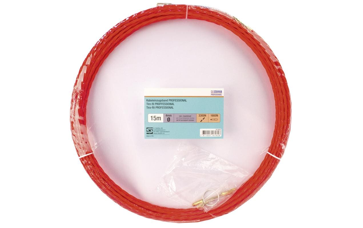 Steffen Einzugshilfe – 4 mm × 15 m, PET