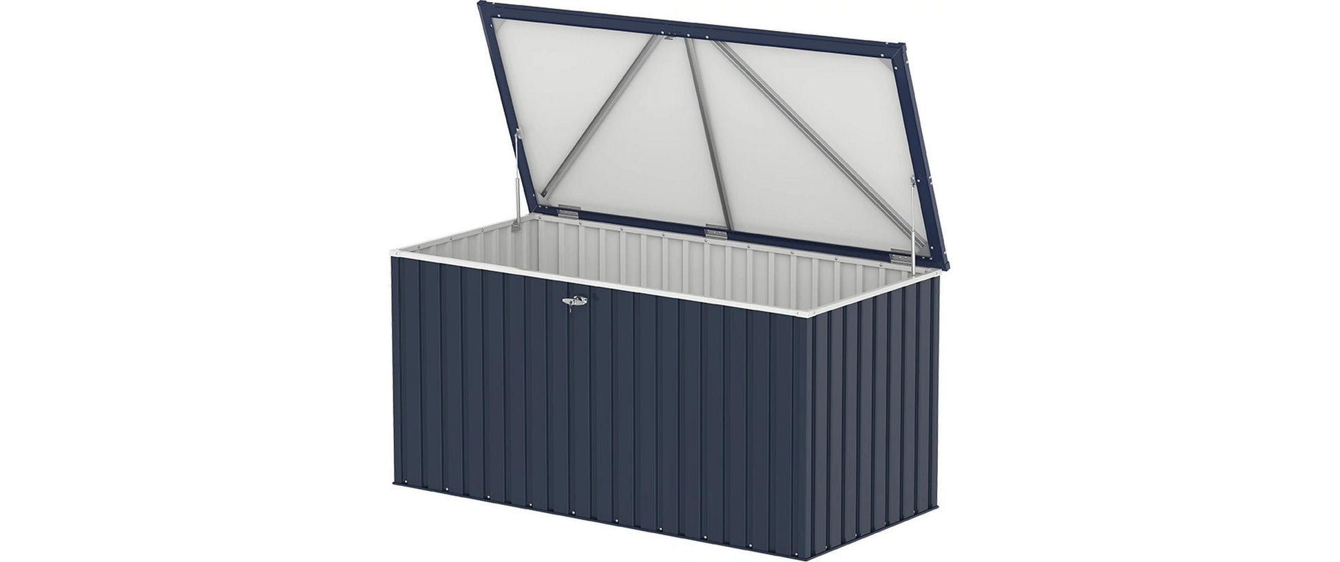 Duramax Metal Cushion Box 1.9 Aufbewahrungsbox 1450 l – Metall – Anthrazit – 1912 × 944 × 911 mm
