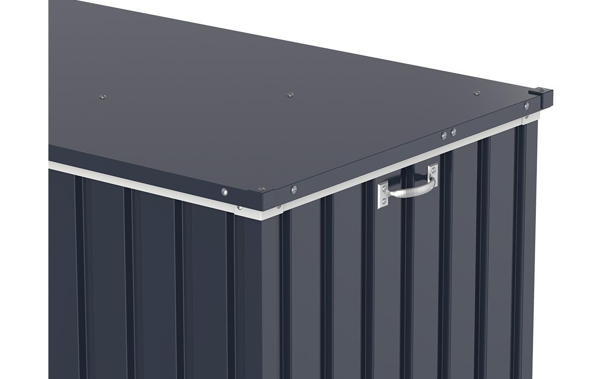 Duramax Metal Cushion Box 1.7 Aufbewahrungsbox 770 l – Metall – Anthrazit – 713 × 727 × 1713 mm