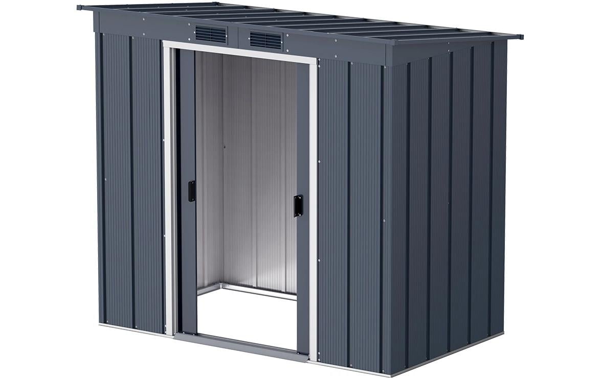 Duramax Eco-Shed Pultdach 6 x 4 – Metall – 1236 × 1760 × 2031 mm