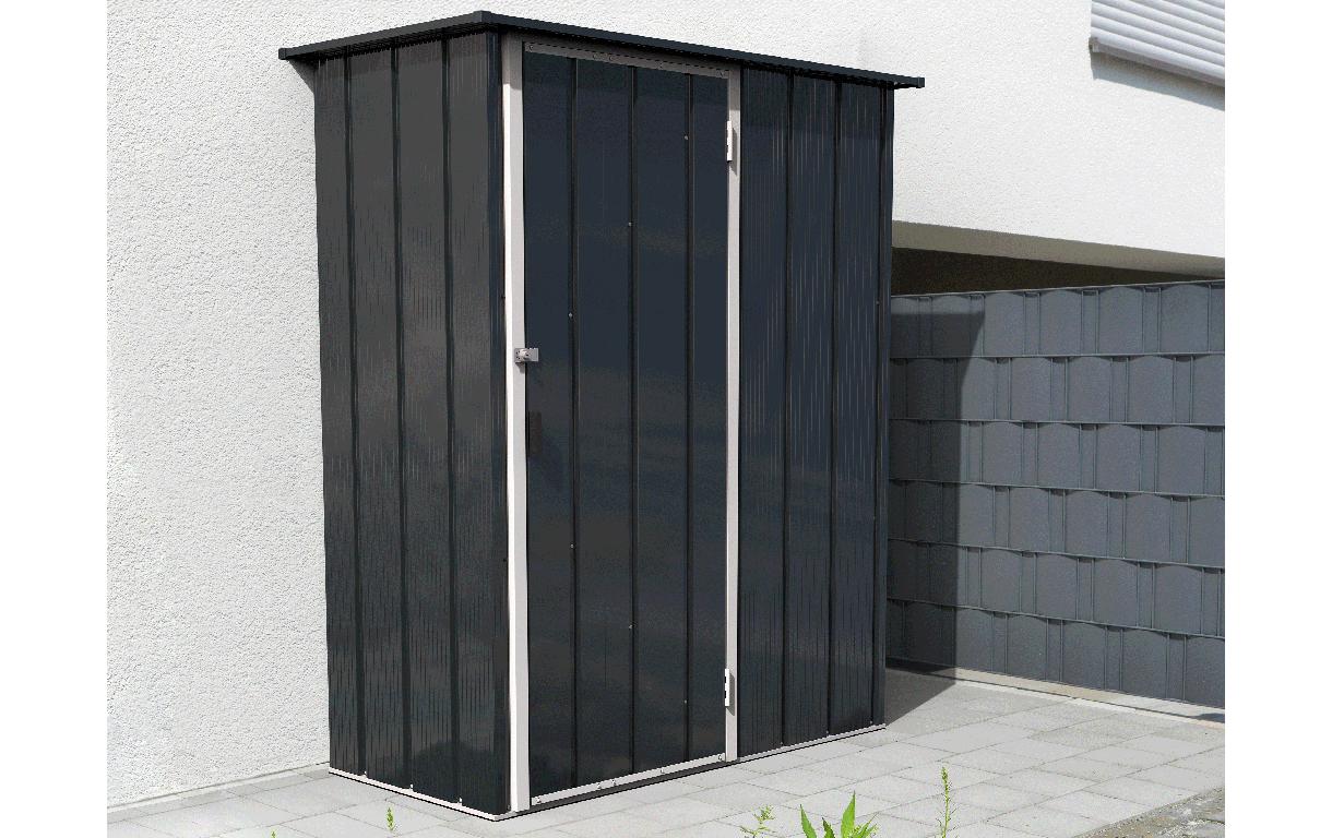Duramax Easy-Store Shed 5 x 2 Aufbewahrungsbox – Metall, B 812 × H 1900 × T 1628 mm