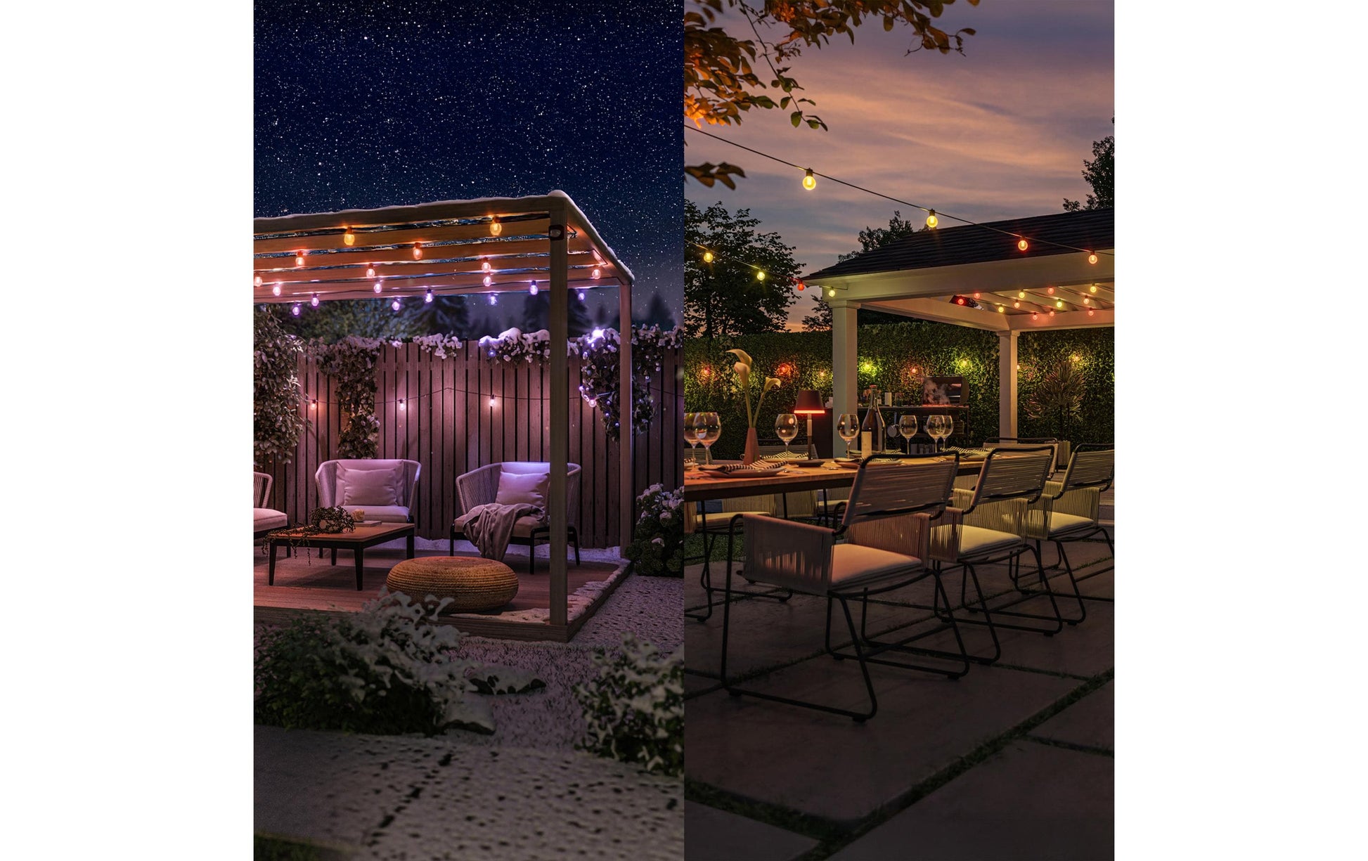Philips Hue Lichterkette – Netzbetrieb, Bluetooth, Zigbee – für Philips Hue – Starterset, Timer – Schwarz