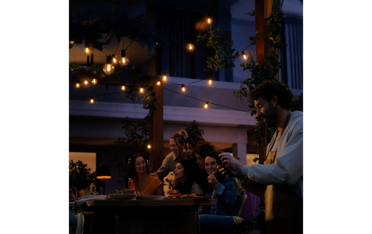 Philips Hue Lichterkette – Netzbetrieb, Bluetooth, Zigbee – für Philips Hue – Starterset, Timer – Schwarz