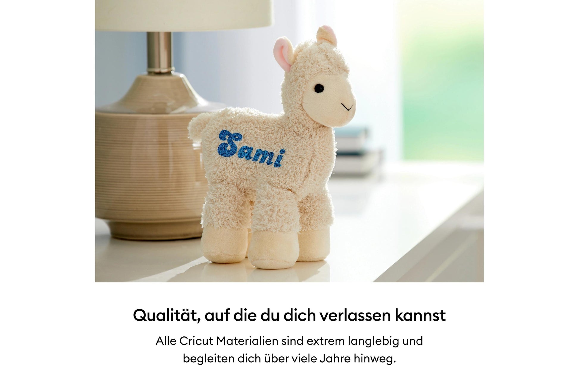 Cricut Aufbügelfolie Glitzer Blau – 30,5 cm × 48,3 cm