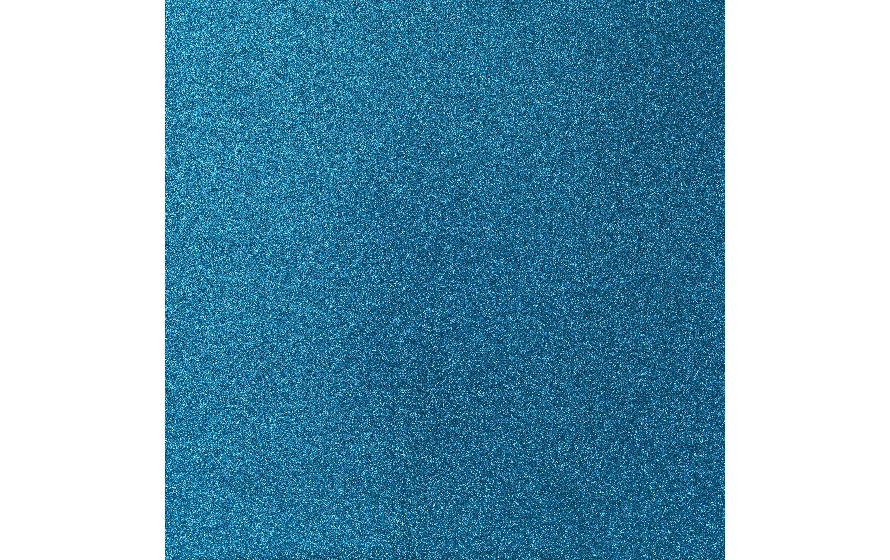 Cricut Aufbügelfolie Glitzer Blau – 30,5 cm × 48,3 cm