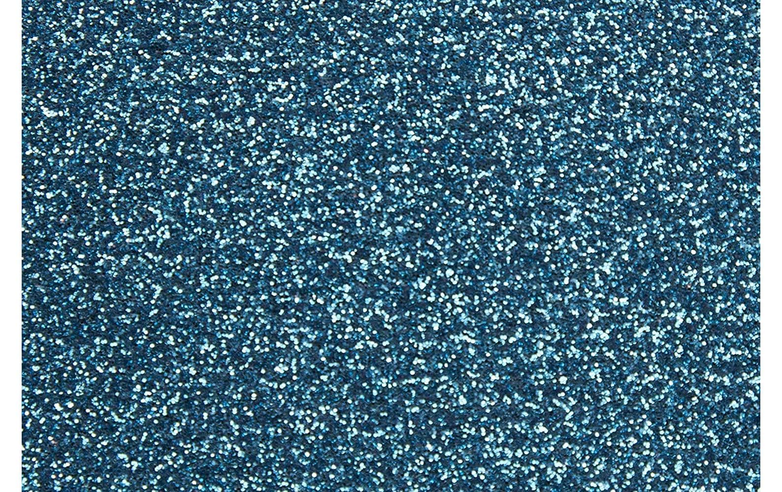 Cricut Aufbügelfolie Glitzer Blau – 30,5 cm × 48,3 cm