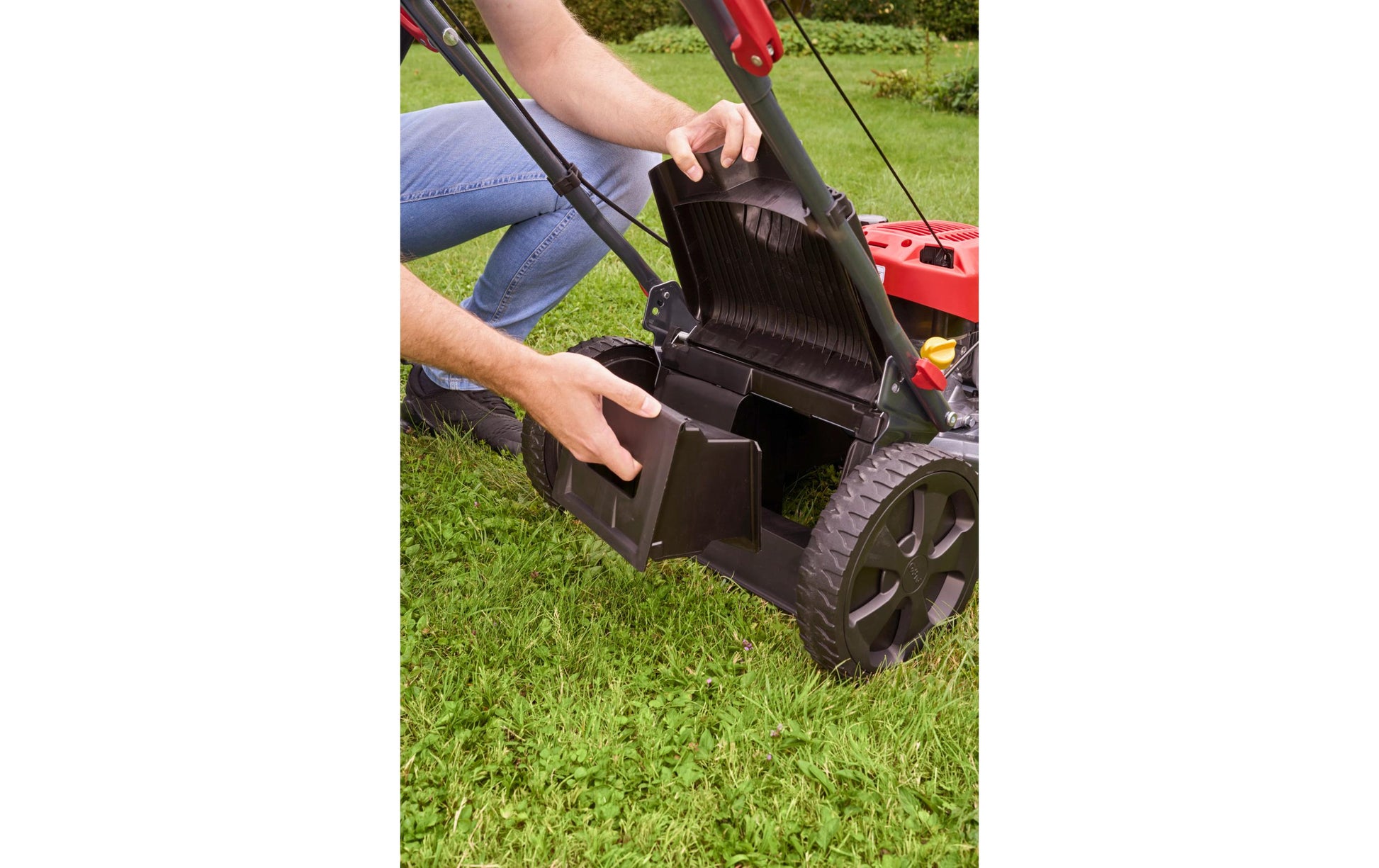 AL-KO Sichelmäher EASY 4.66 SP-D – Benzin, Schnittbreite 46 cm, mit Radantrieb