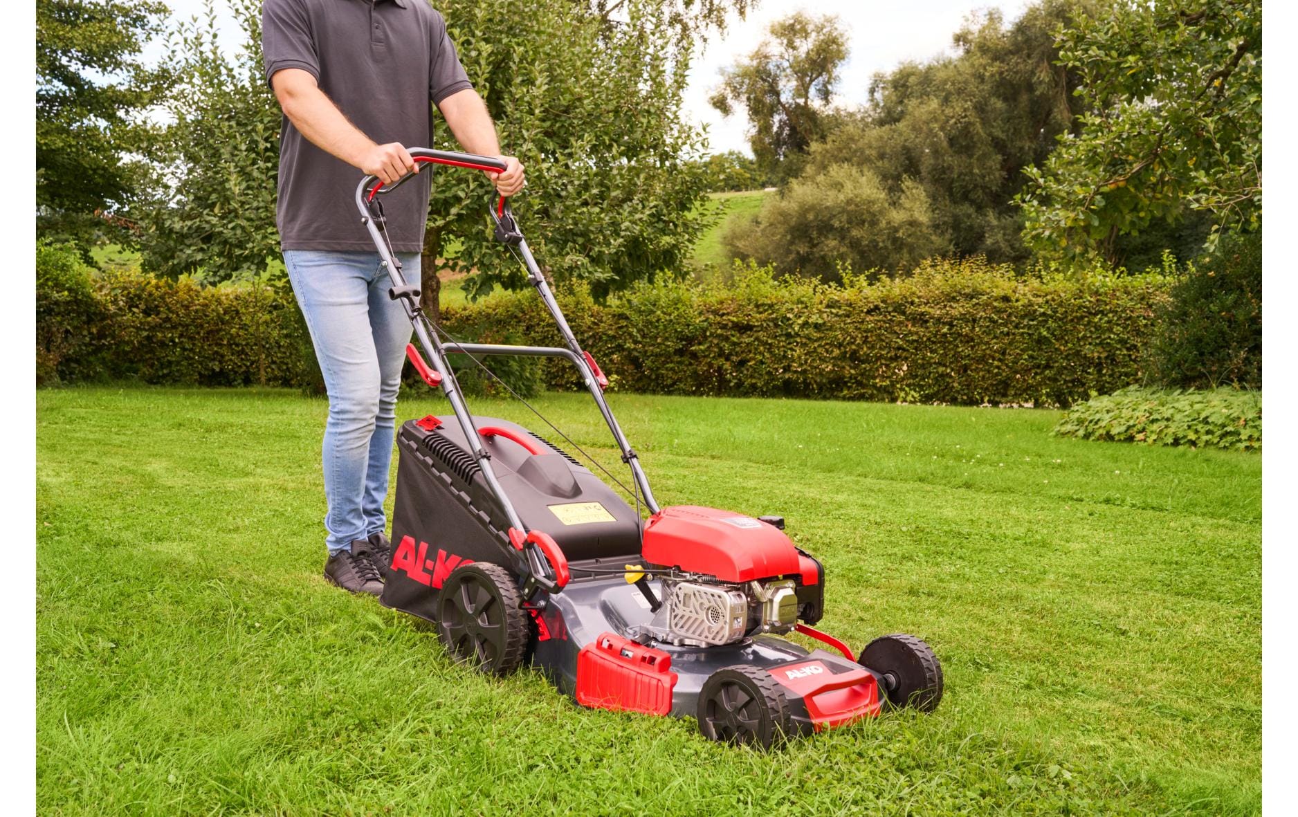 AL-KO Easy 5.16 SP-D Sichelmäher – Benzin – 51 cm – Radantrieb