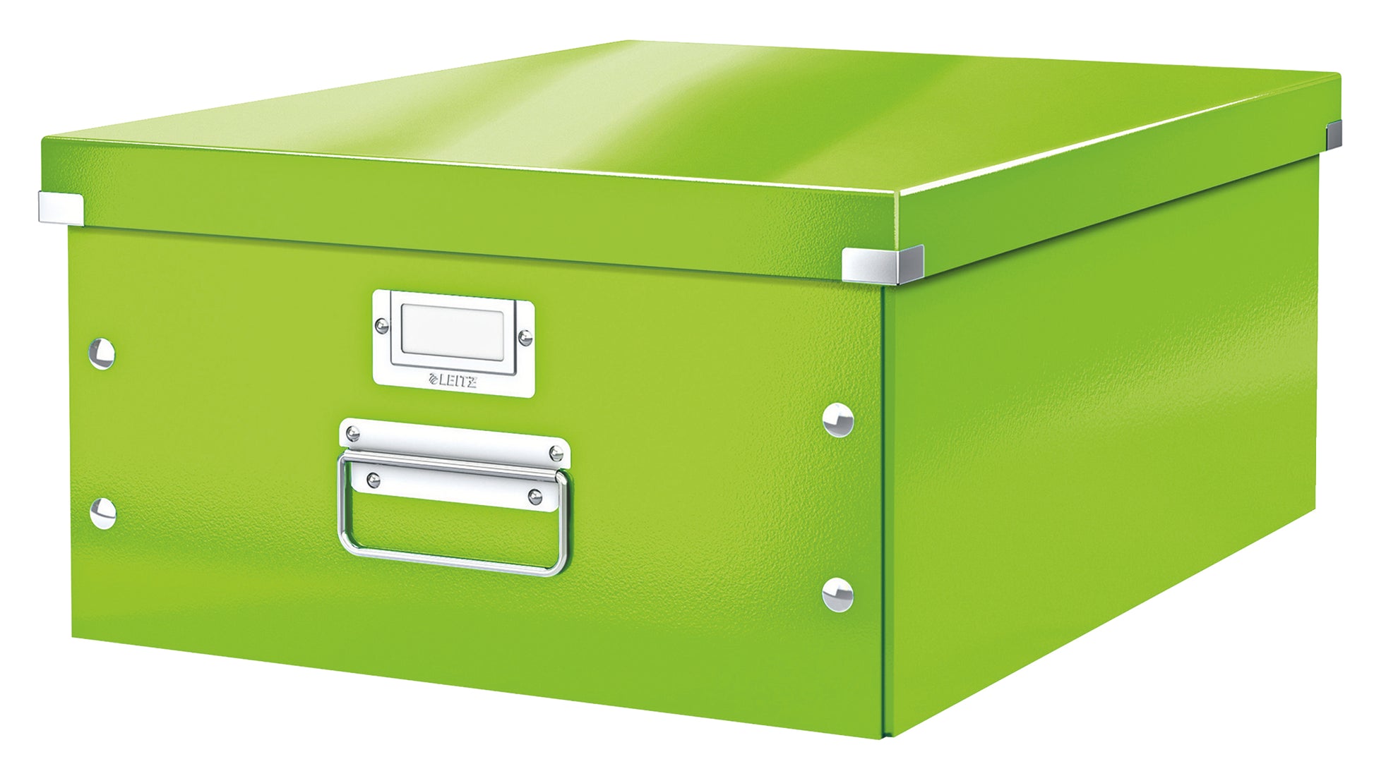 Leitz Click&Store WOW Aufbewahrungsbox B 369 × H 200 × T 482 mm – für A3, mit Tragegriff, stapelbar, grün