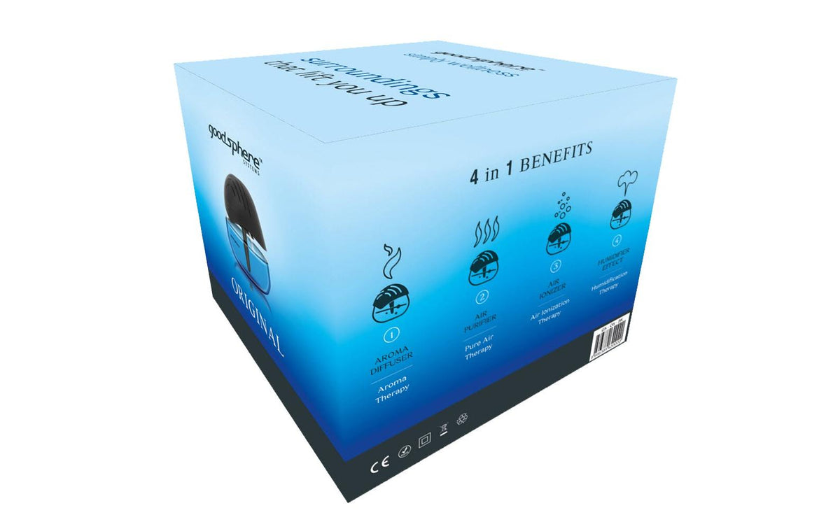 Goodsphere Aromadiffusor Original Schwarz – Tank 2 l