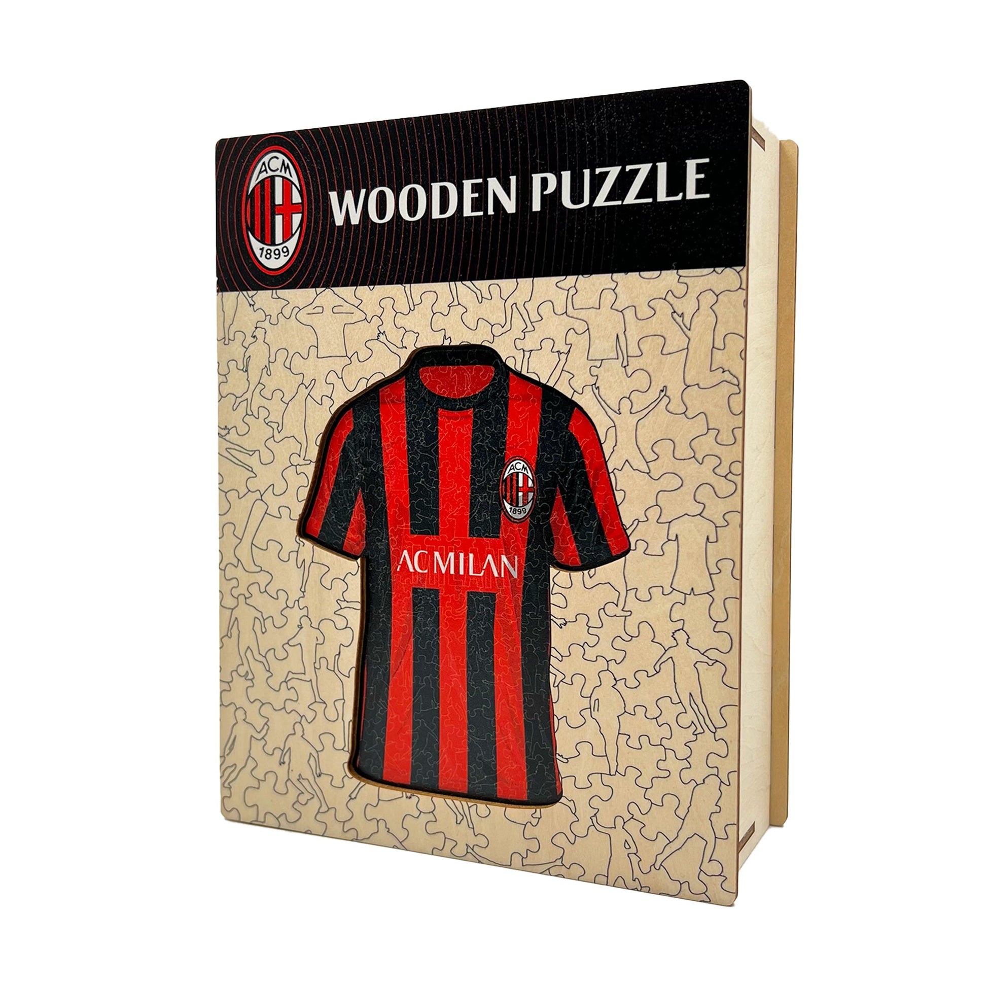 Iconic Puzzles Puzzle AC Milan Trikot – 270 Teile – 30 × 38 cm – ab 10 J.