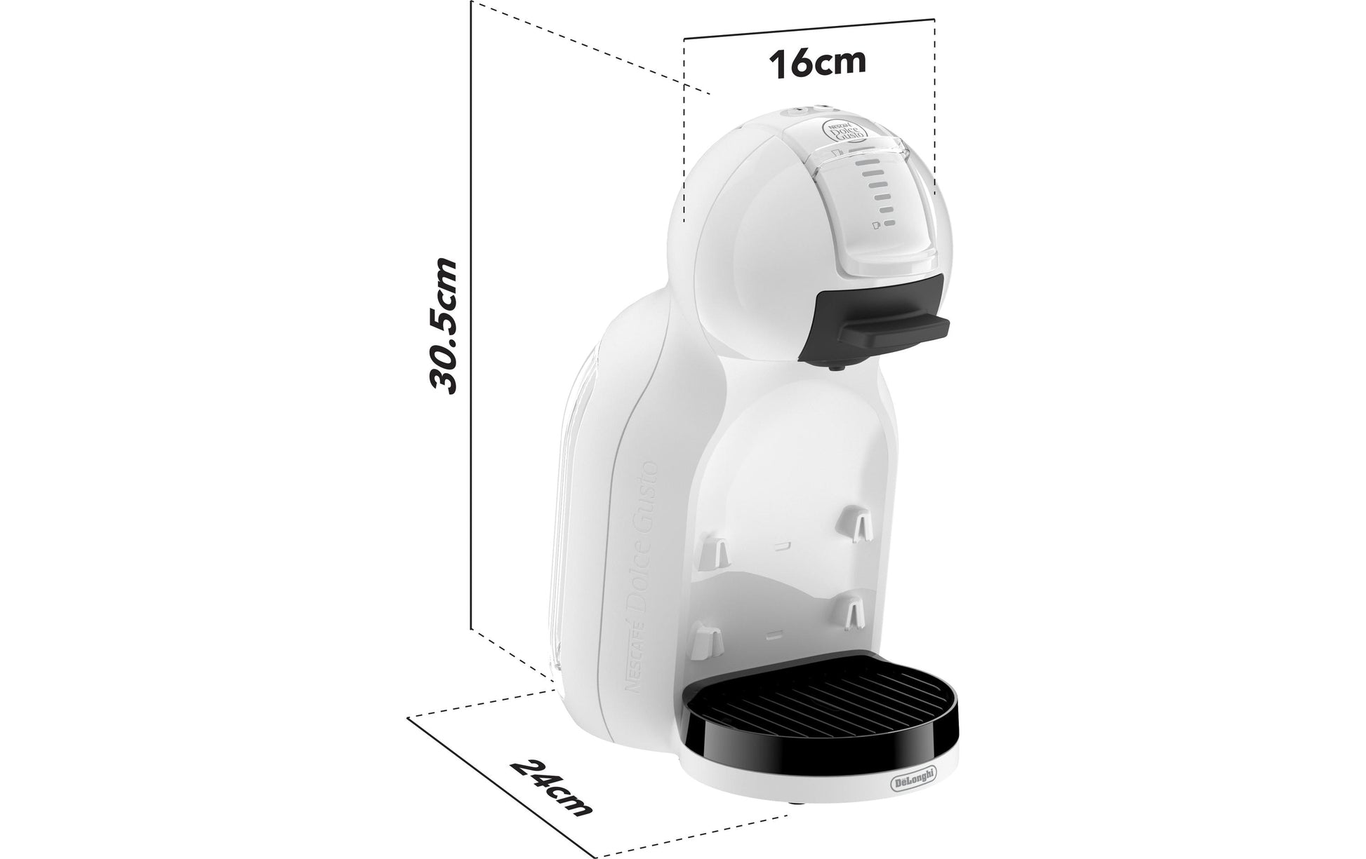 De’Longhi De'Longhi MiniMe EDG335.W Kapselmaschine – für Dolce Gusto, 0,8 l, weiss