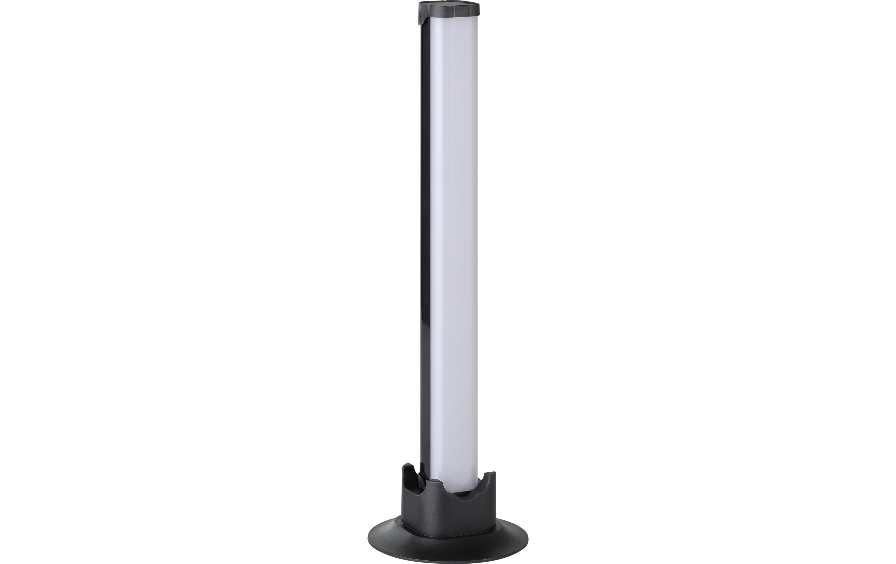 EGLO Tischleuchte GAMER LIGHT – LED 3,3 W, 320 lm, mehrfarbig (RGBW), dimmbar, Fernbedienung – Schwarz