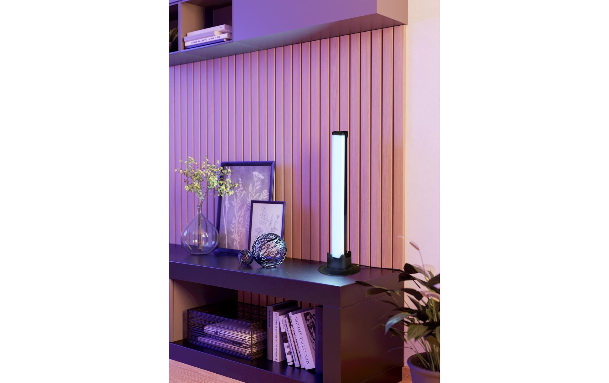 EGLO Tischleuchte GAMER LIGHT – LED 3,3 W, 320 lm, mehrfarbig (RGBW), dimmbar, Fernbedienung – Schwarz