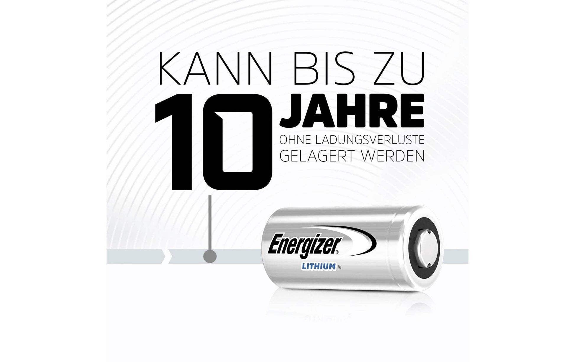 Energizer CR123A Batterien, Lithium-Mangandioxid, 3 V – 2 Stk.