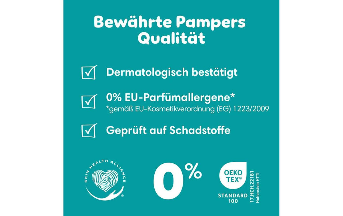 Pampers Baby Dry Windeln – Grösse 3 (6–10 kg) – 150 Stück – weiss