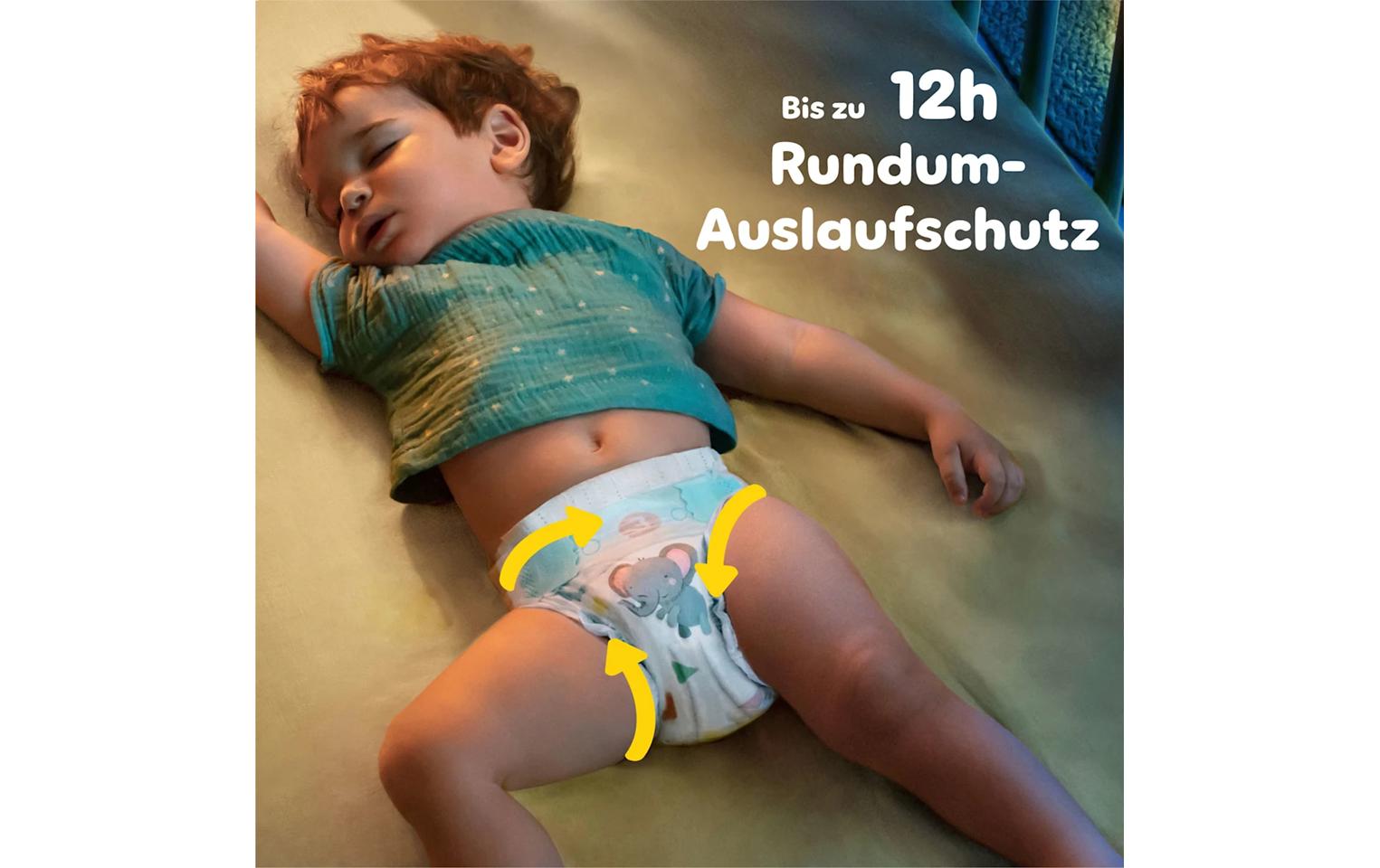 Pampers Baby Dry Windeln – Grösse 3 (6–10 kg) – 150 Stück – weiss