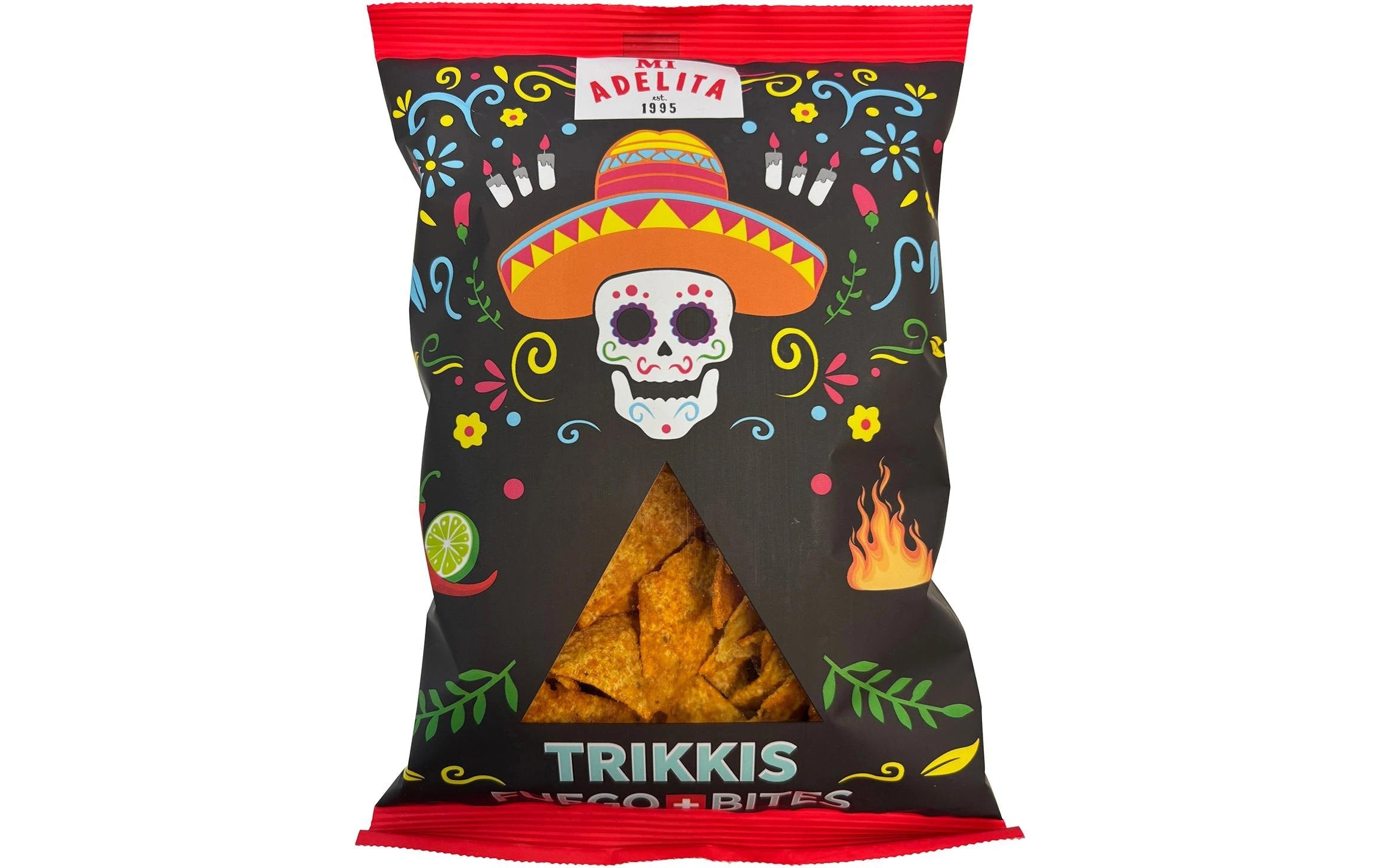 Mi adelita Trikkis Fuego Bites Chips – bio, vegan – 90 g
