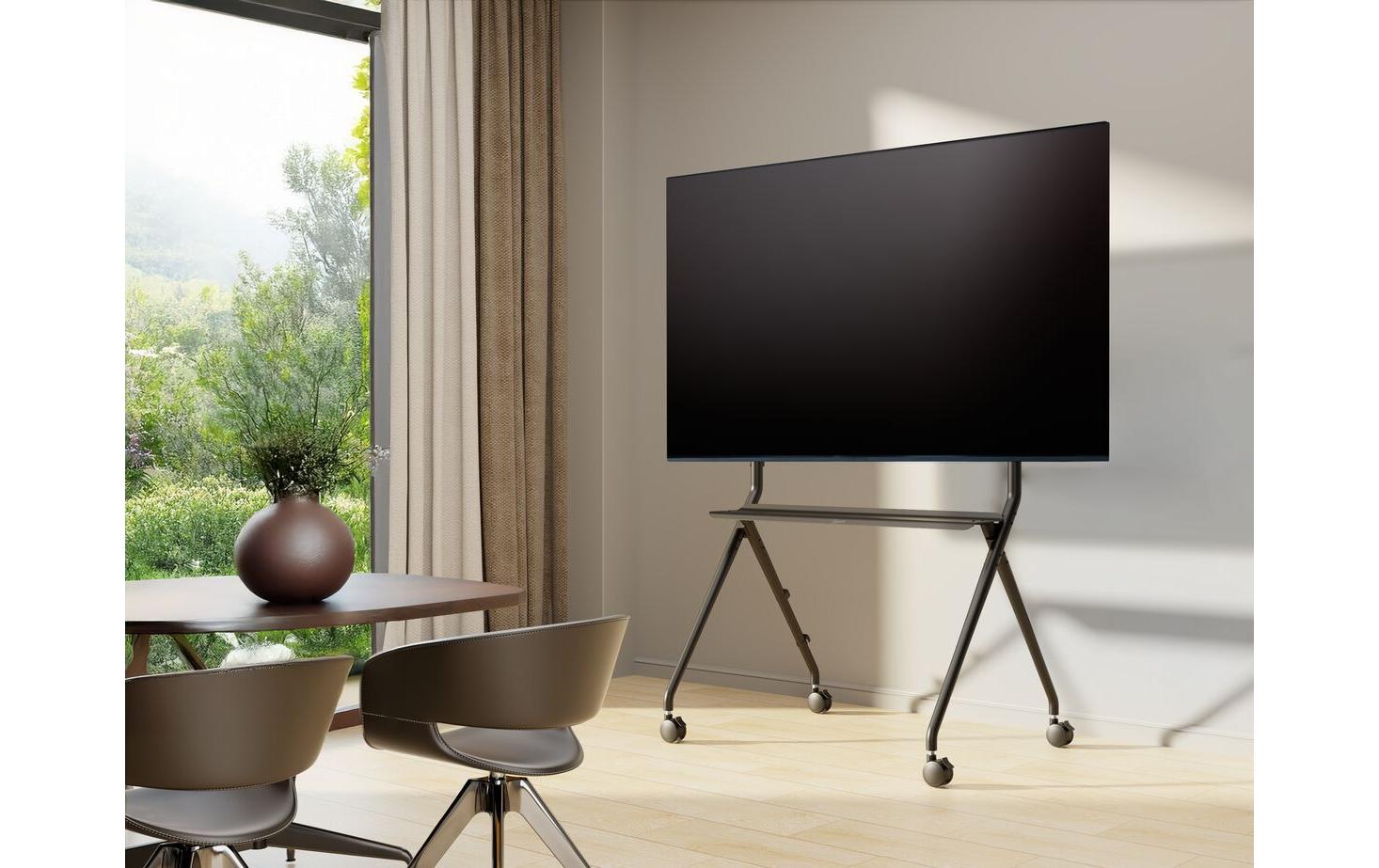 Vogel's Bodenständer – 50–82" – VESA 200×200–900×600 – bis 80 kg, Höhenverstellbar – ESSENTIAL T1011B