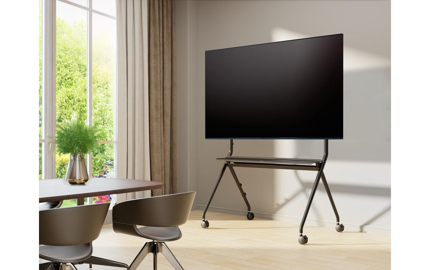 Vogel's Bodenständer – 65–98" – VESA 200×200–1100×600 – bis 120 kg, Höhenverstellbar – ESSENTIAL T1021B