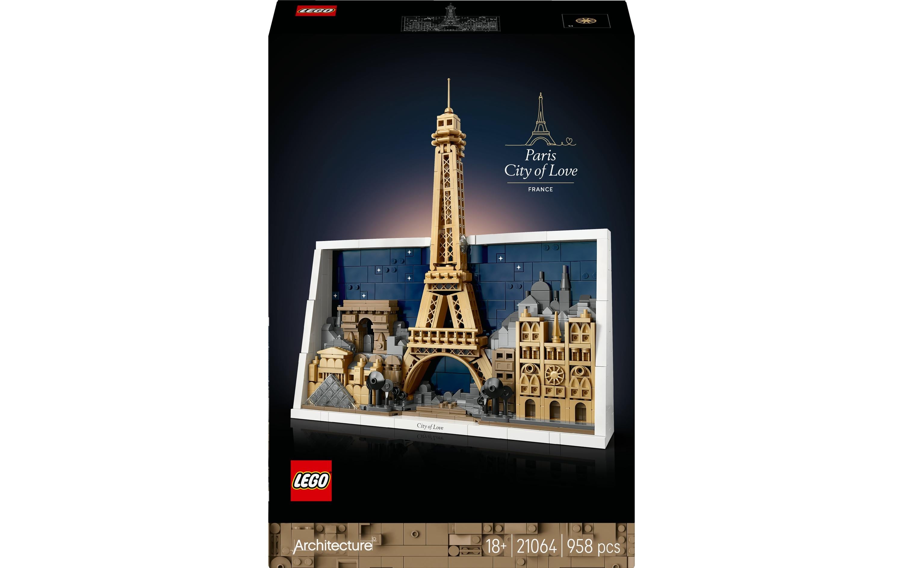 LEGO Architecture 21064 Bauset – 958-teilig – 38,2 × 9,4 × 26,2 cm – ab 18 Jahren