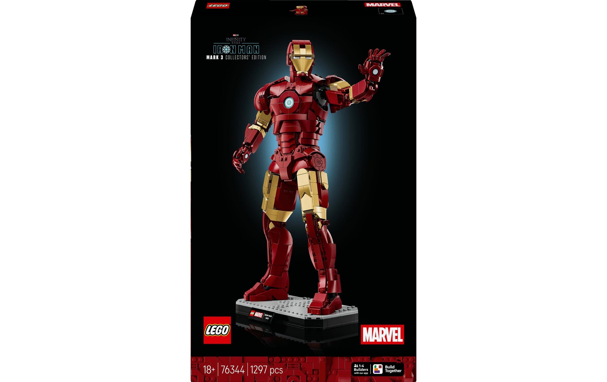 LEGO Marvel Super Heroes 76344 Bauset – 1297-teilig – 45,6 × 8,8 × 28,2 cm – ab 18 Jahren