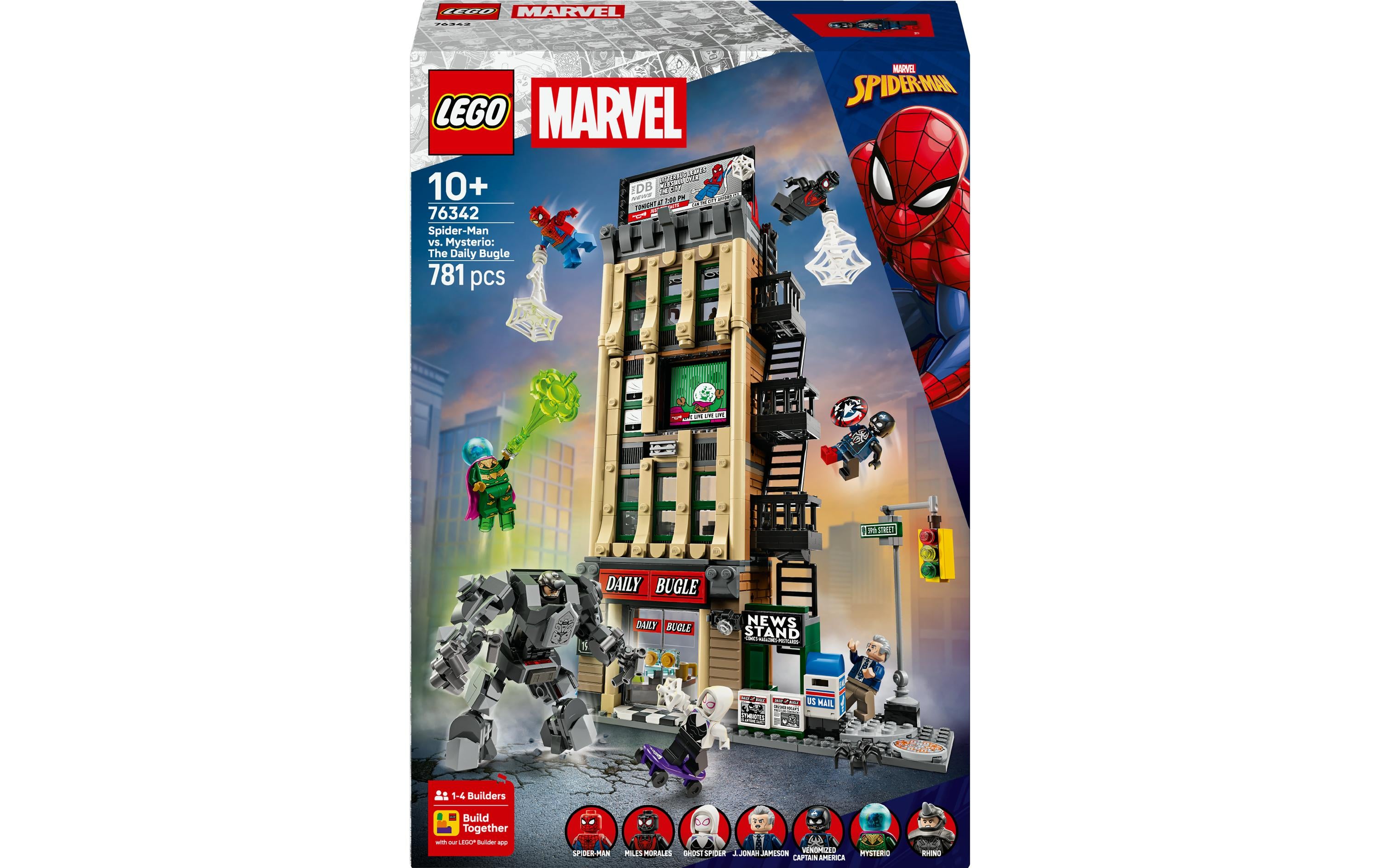 LEGO Super Heroes 76342 Fahrzeug – Marvel – 781-teilig – 38,2 × 9,4 × 26,2 cm – ab 10 Jahren