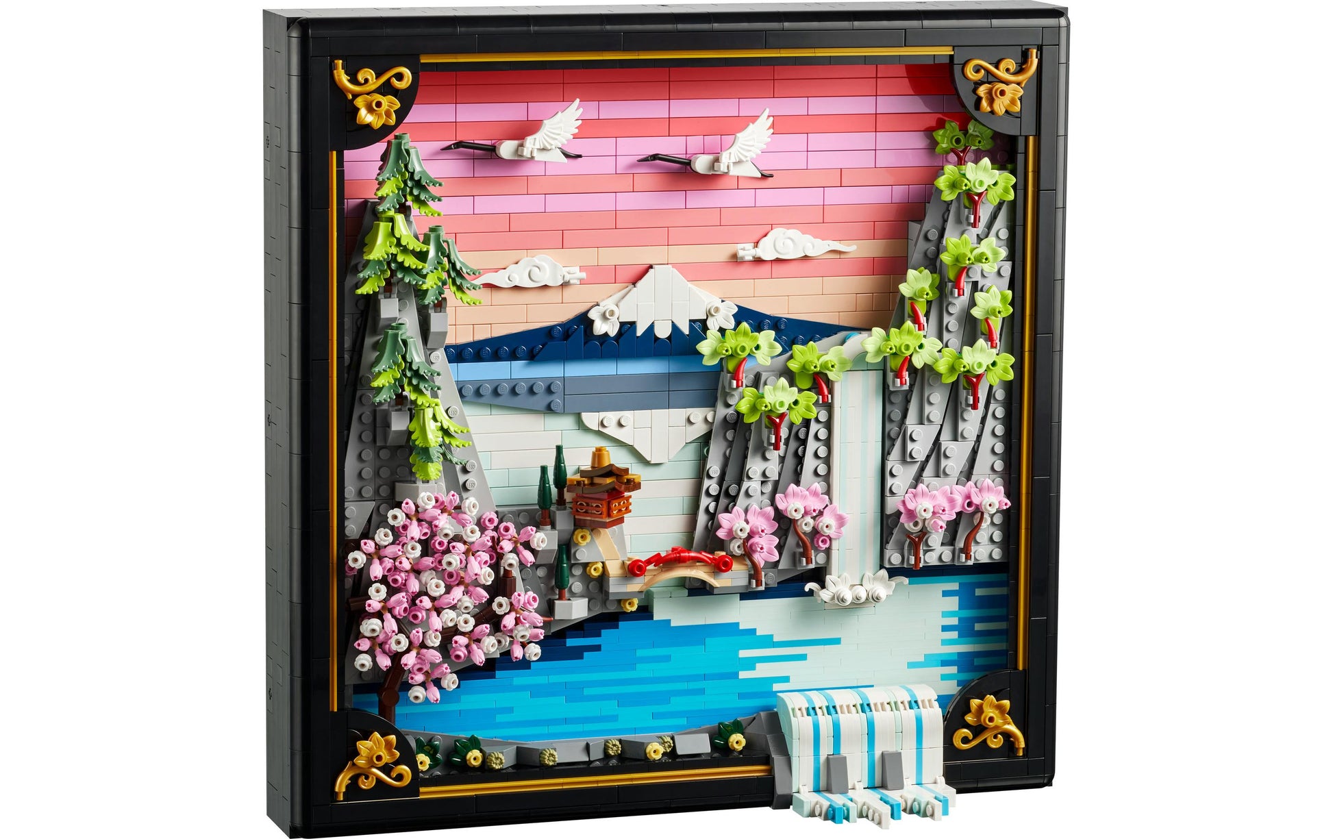 LEGO ART Puzzle (2D) – Japanische Kirschblütenlandschaft – 1892 Teile – 37,8 × 12,6 × 48 cm – ab 18 J.