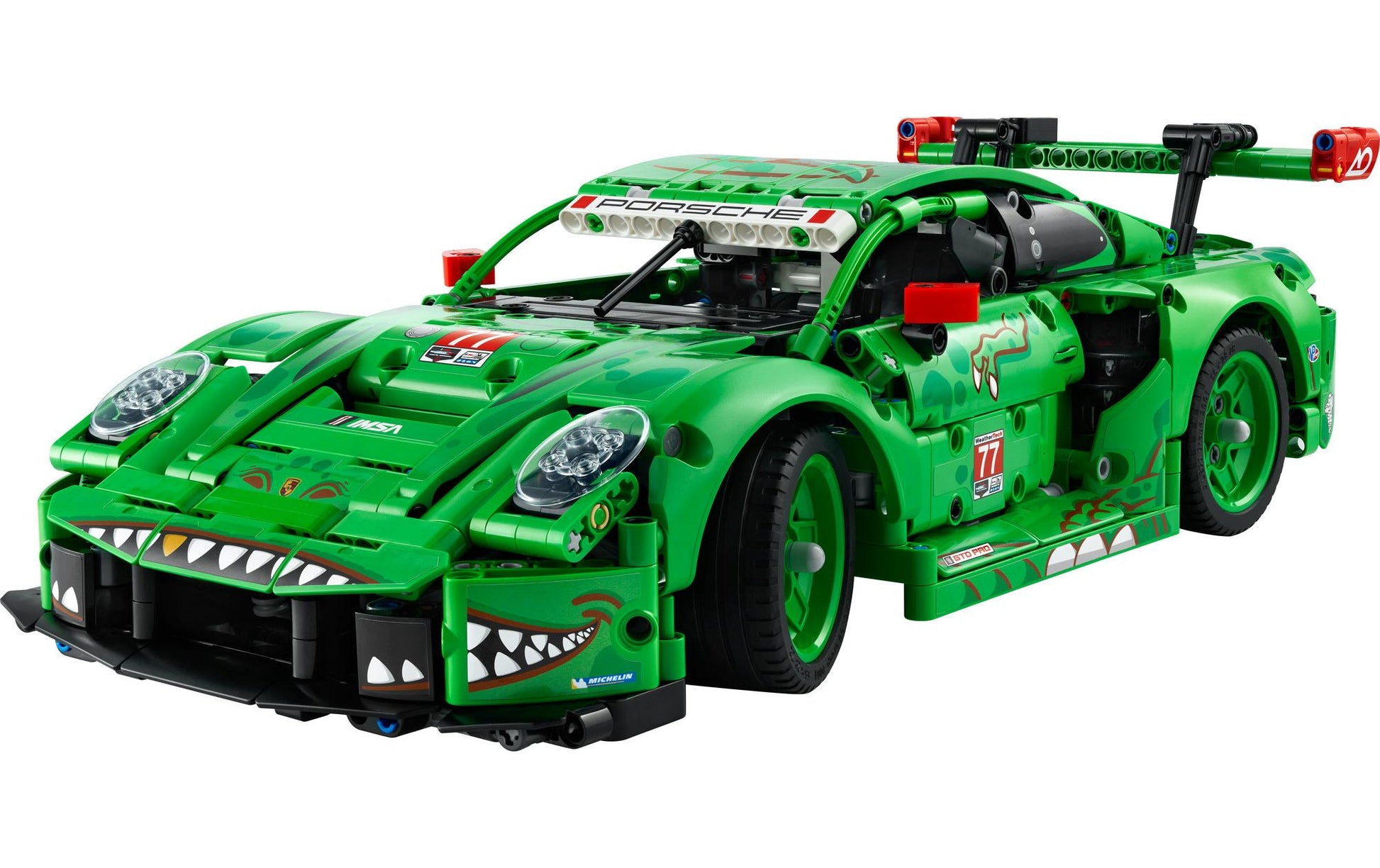 LEGO Technic Porsche 911 GT3 R REXY AO Rennwagen – 1313-teilig – 28,2 × 11,8 × 45,6 cm – ab 11 J.