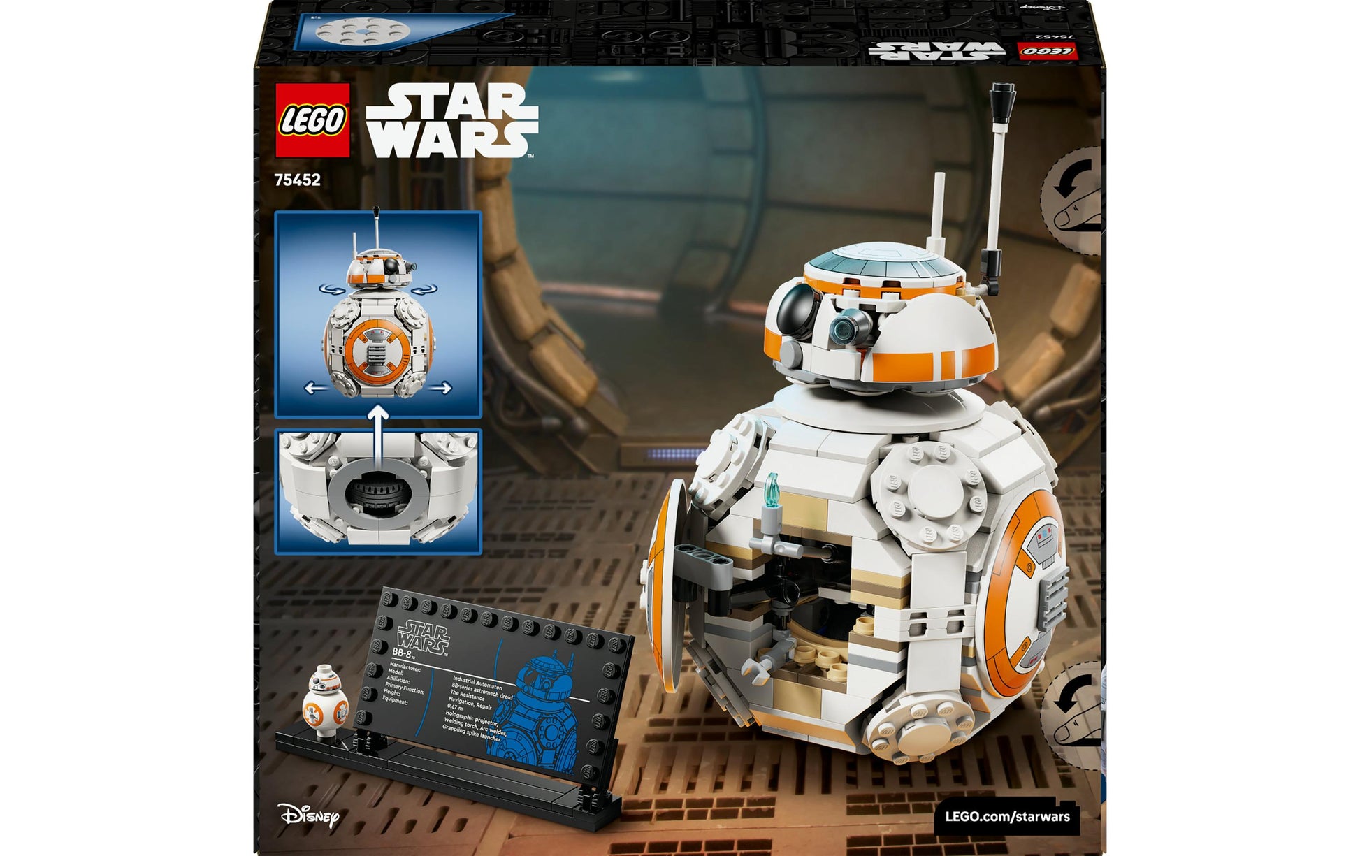 LEGO Star Wars 75452 Set – 569-teilig – 26,2 × 7,6 × 28,2 cm – ab 10 J.