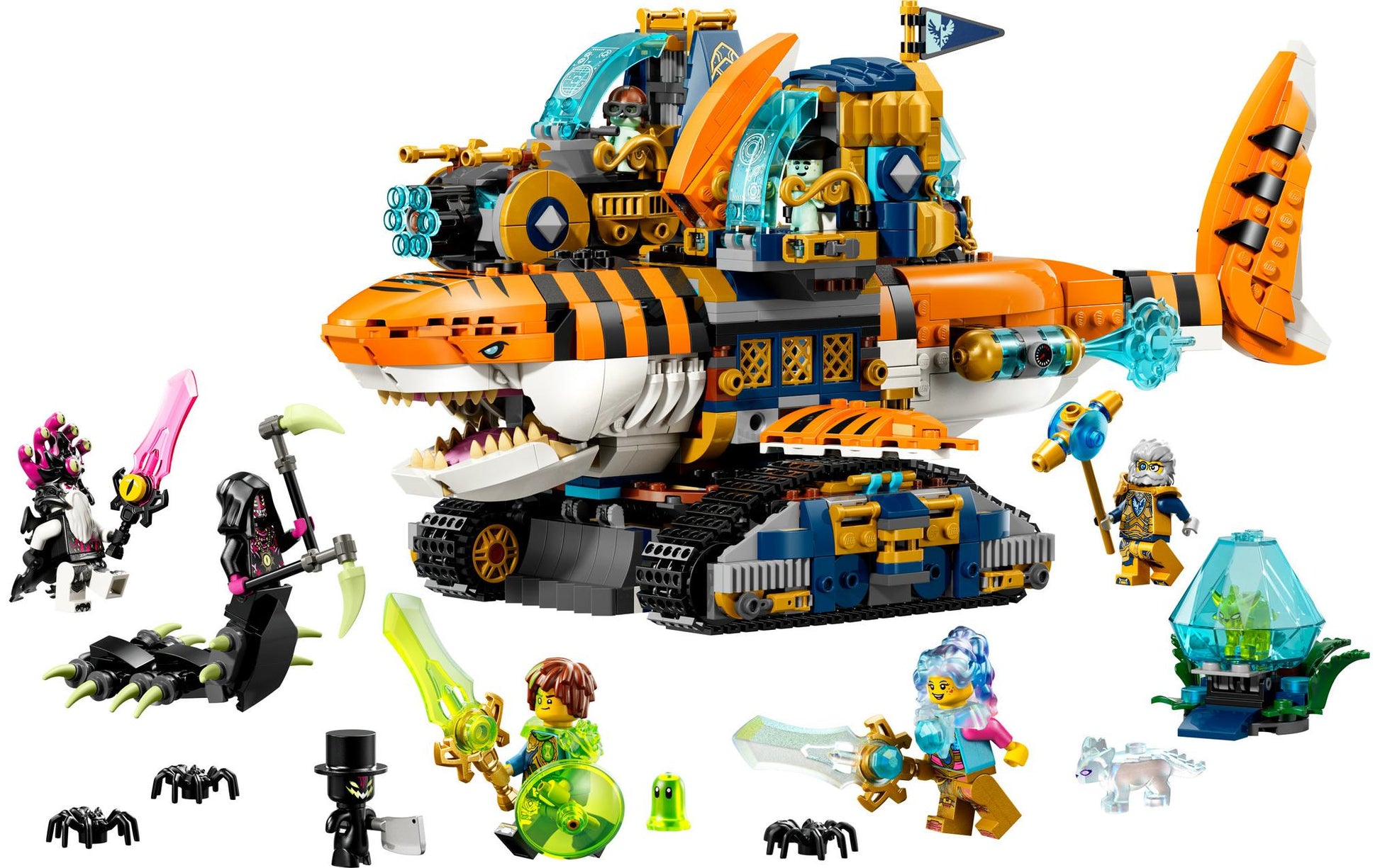LEGO Bausatz DREAMZzz – 1548-teilig – 37,8 × 9,4 × 48 cm – ab 9 J.