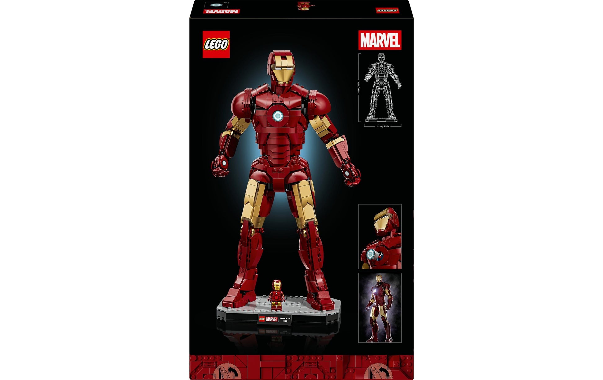LEGO Marvel Super Heroes 76344 Bauset – 1297-teilig – 45,6 × 8,8 × 28,2 cm – ab 18 Jahren