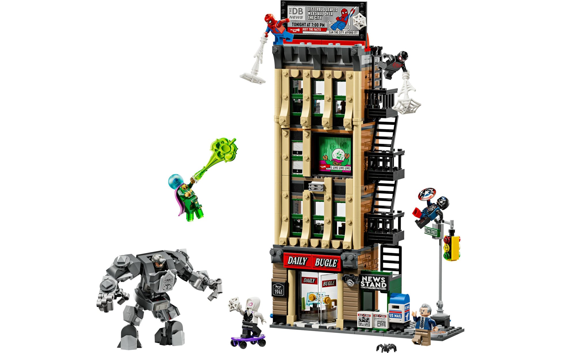 LEGO Super Heroes 76342 Fahrzeug – Marvel – 781-teilig – 38,2 × 9,4 × 26,2 cm – ab 10 Jahren
