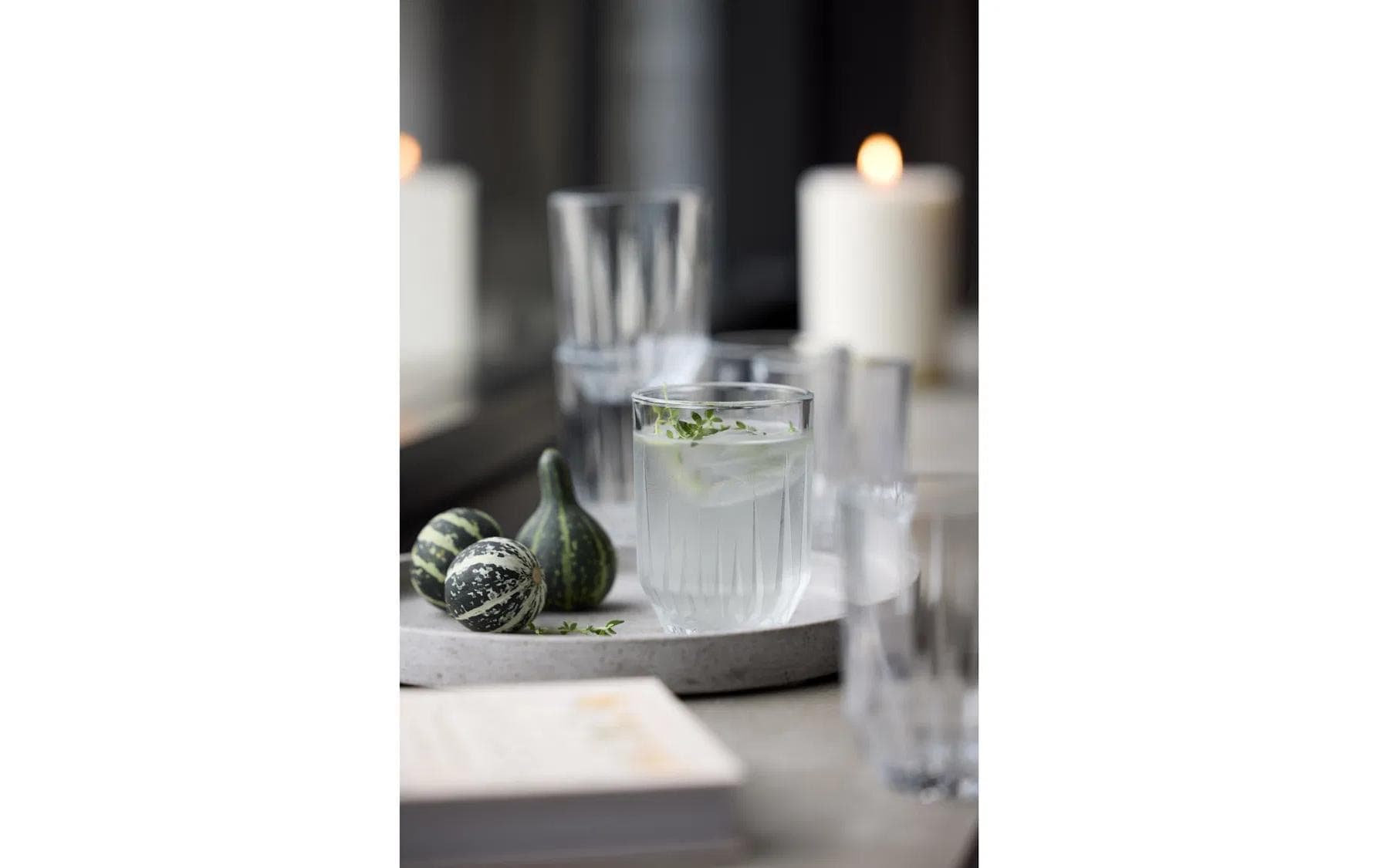 Lyngby Trinkglas – 6er Set, 250 ml, H 9,0 cm, Kalk-Natron-Glas, Transparent, spülmaschinenfest